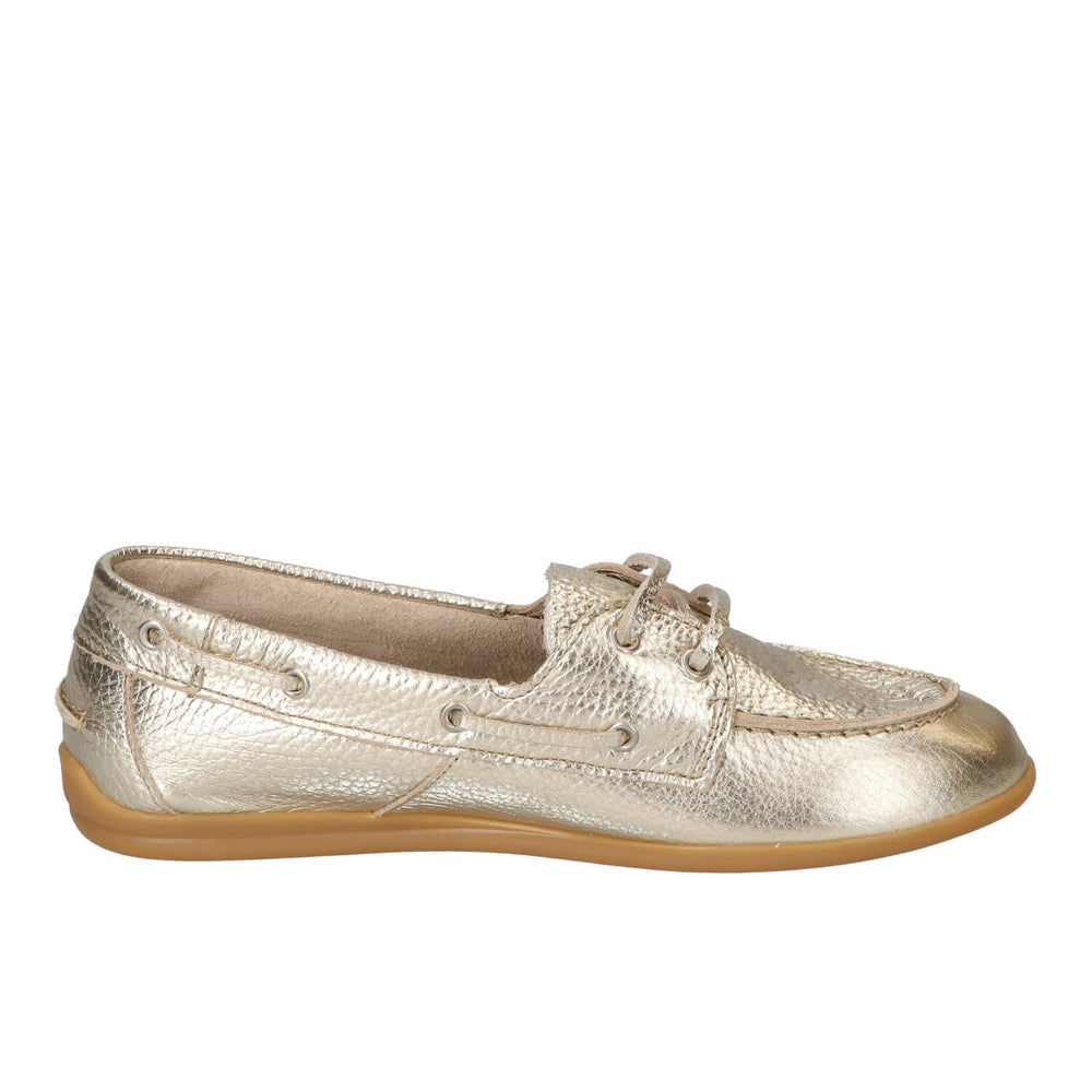 Chaussures à lacets, Doré