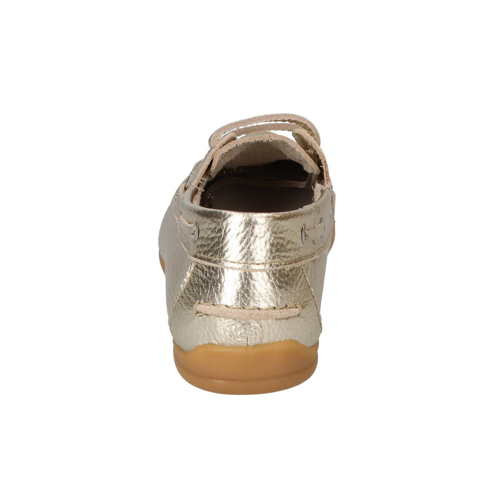 Chaussures à lacets, Doré