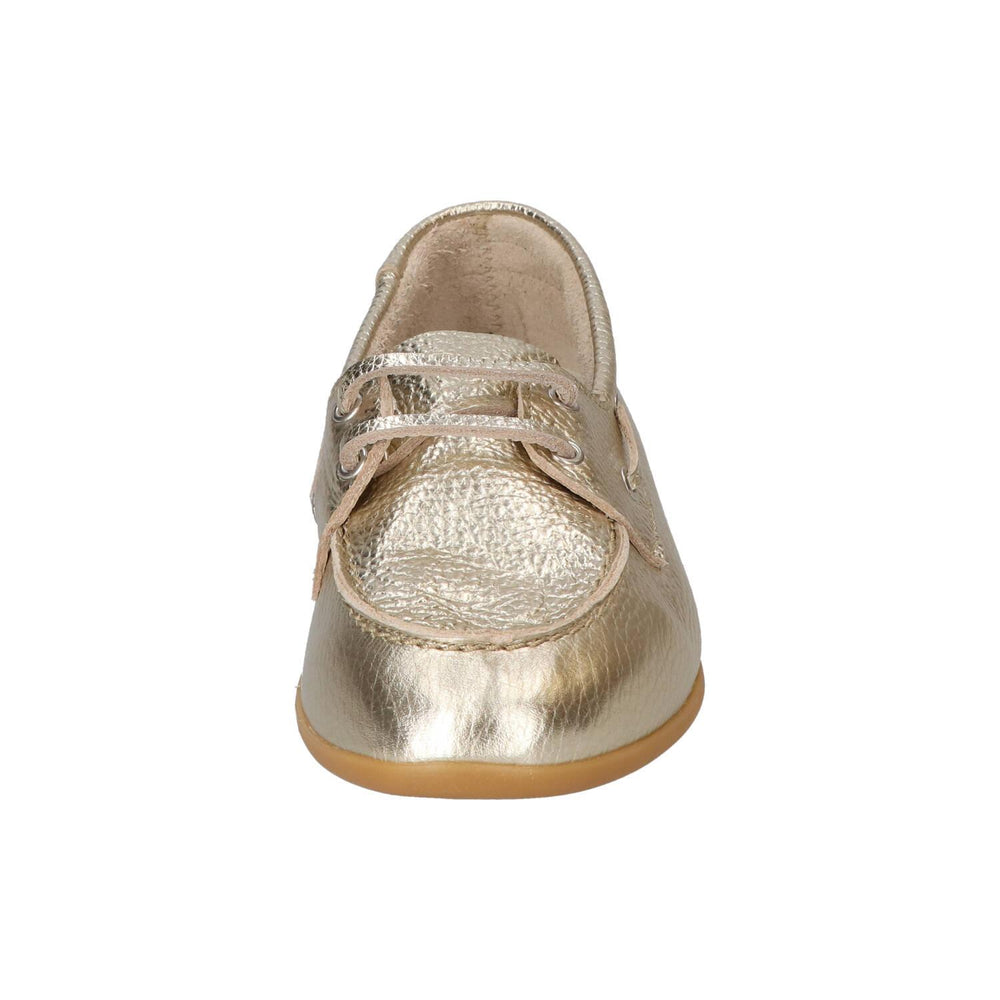 Chaussures à lacets, Doré