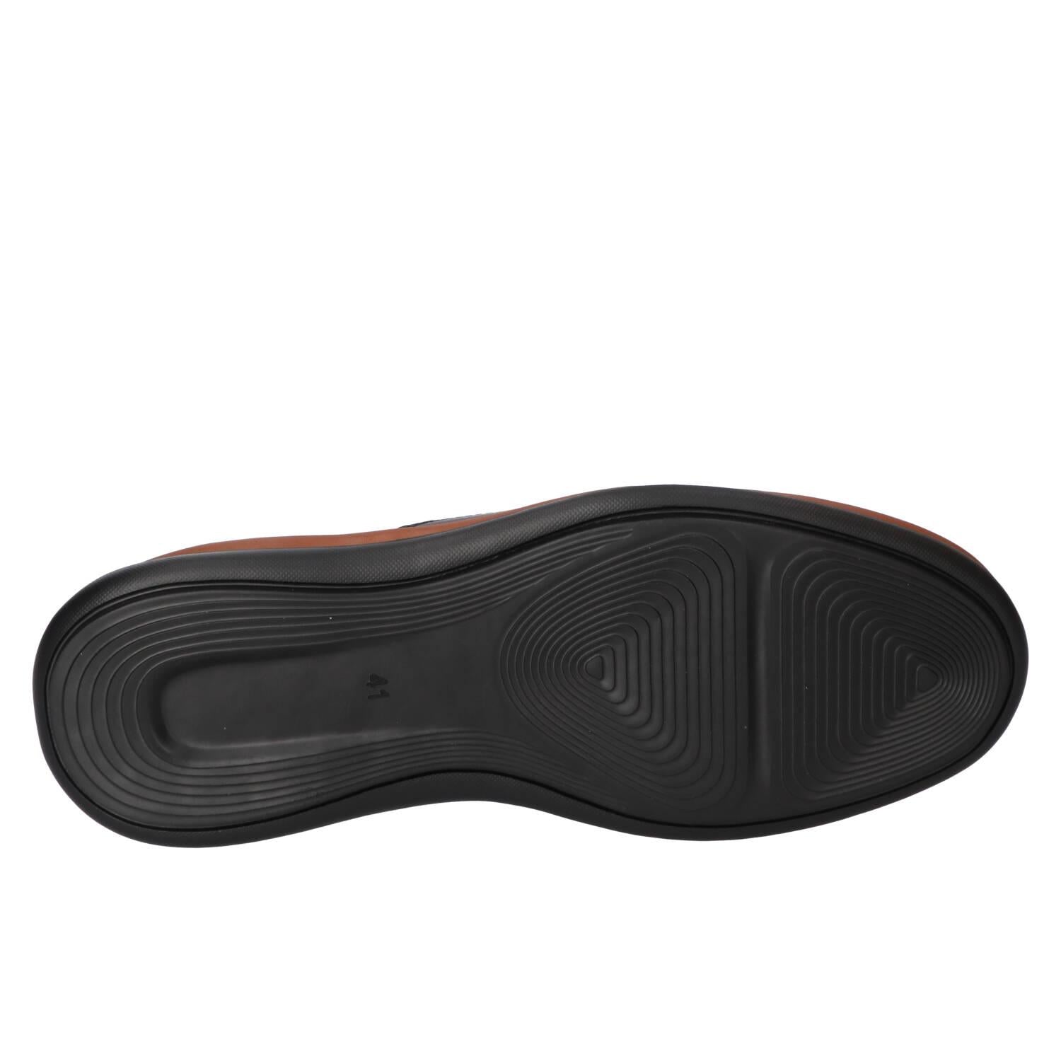 Chaussures à enfiler, Marron foncé