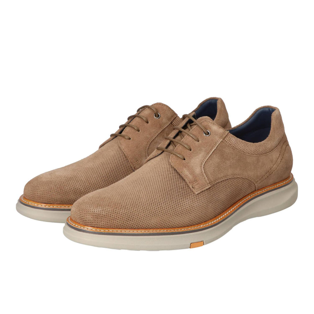 Chaussures à lacets, Beige clair