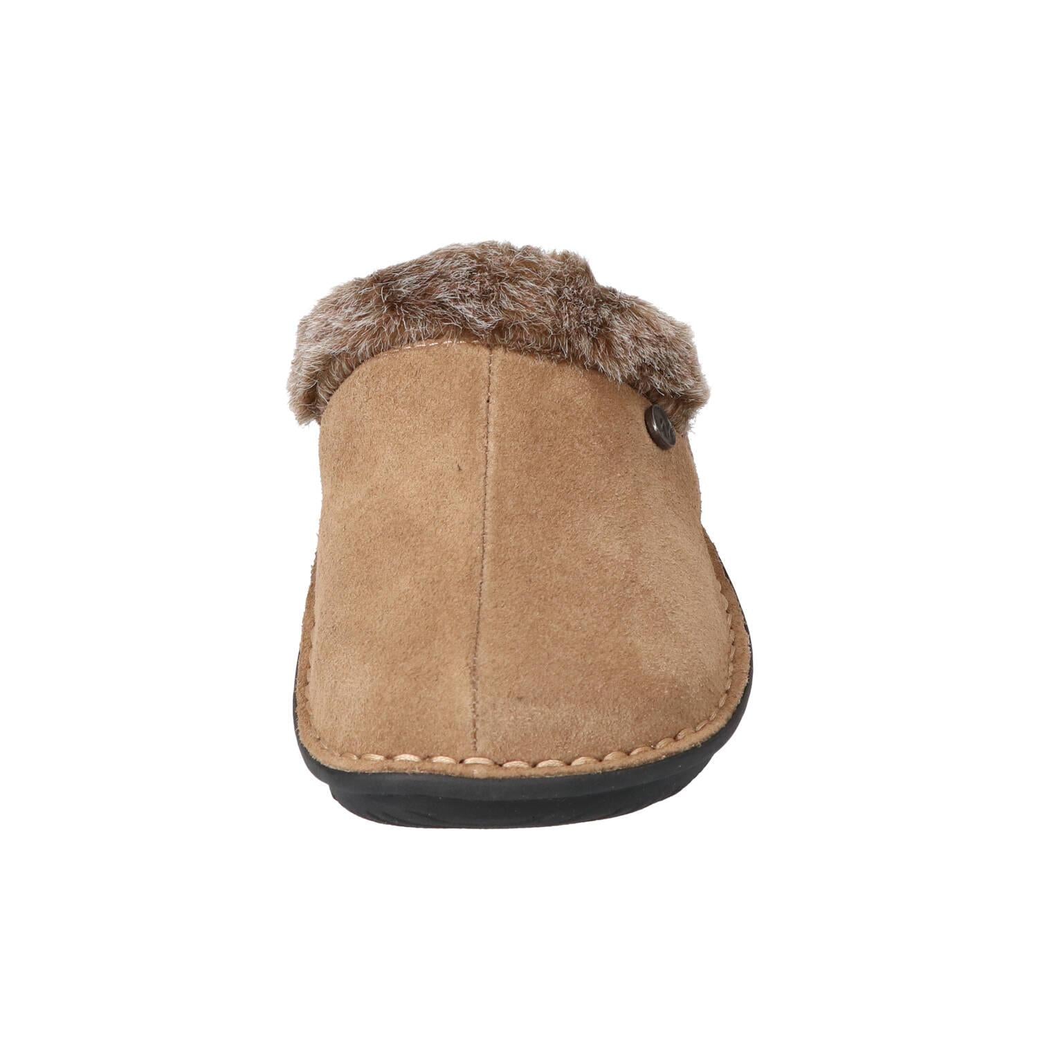 Pantoffels, Donkerbruin