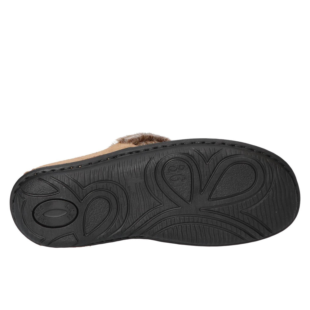 Chaussons, marron foncé