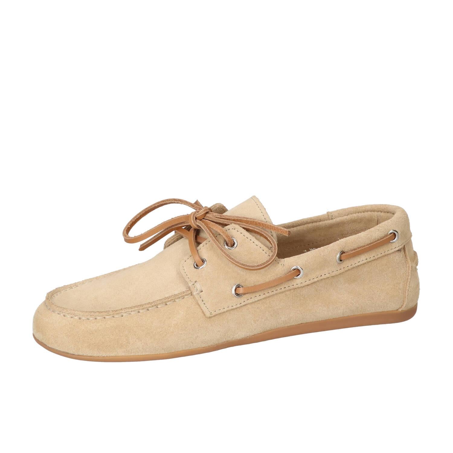 Veterschoenen, Lichtbeige