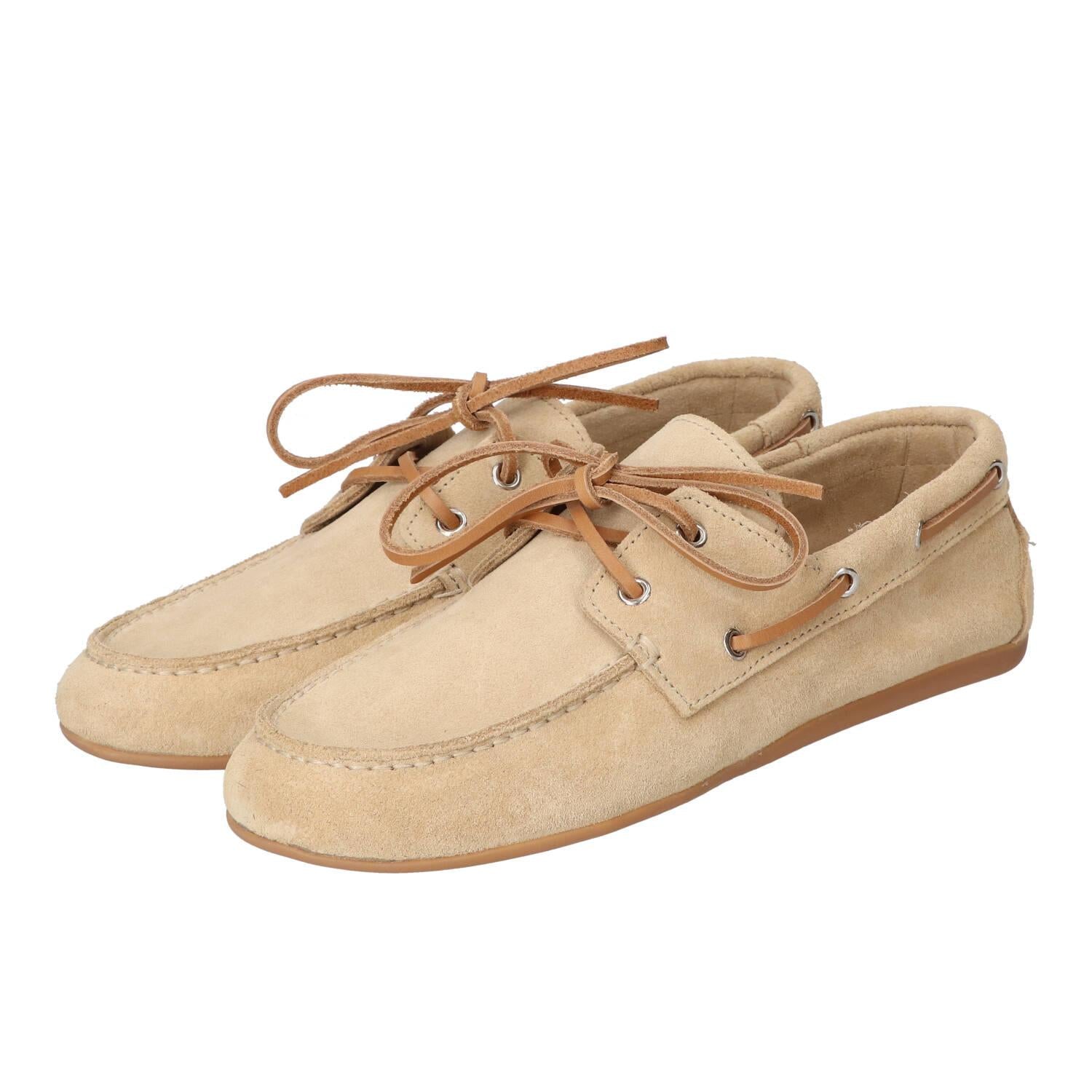 Veterschoenen, Lichtbeige
