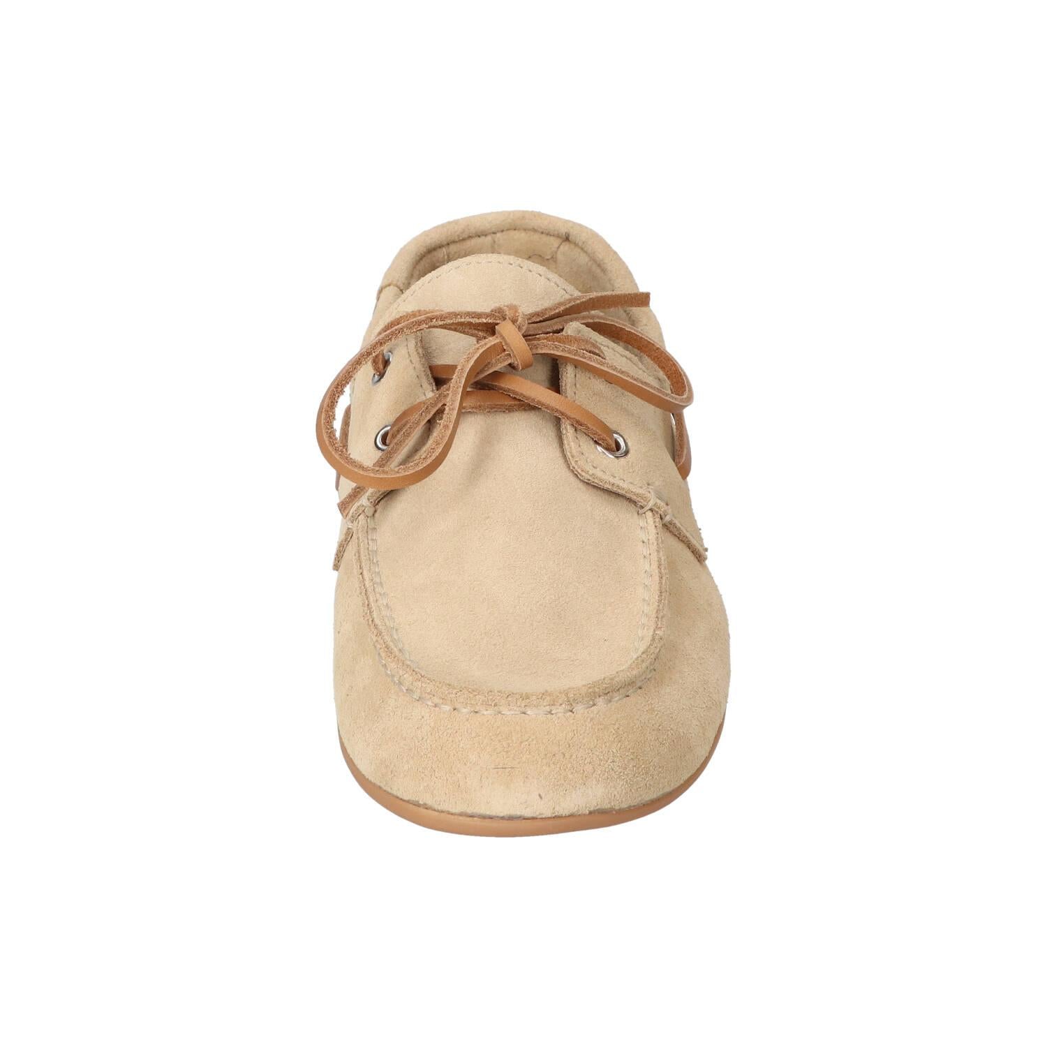 Veterschoenen, Lichtbeige