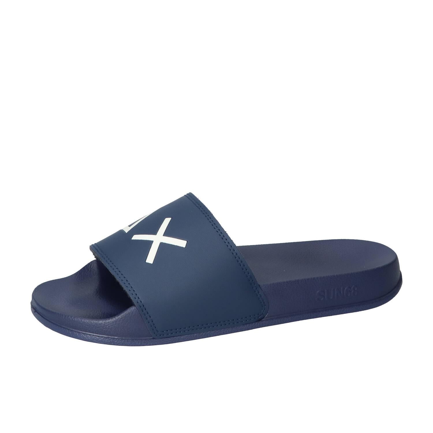 Slippers, Blauw