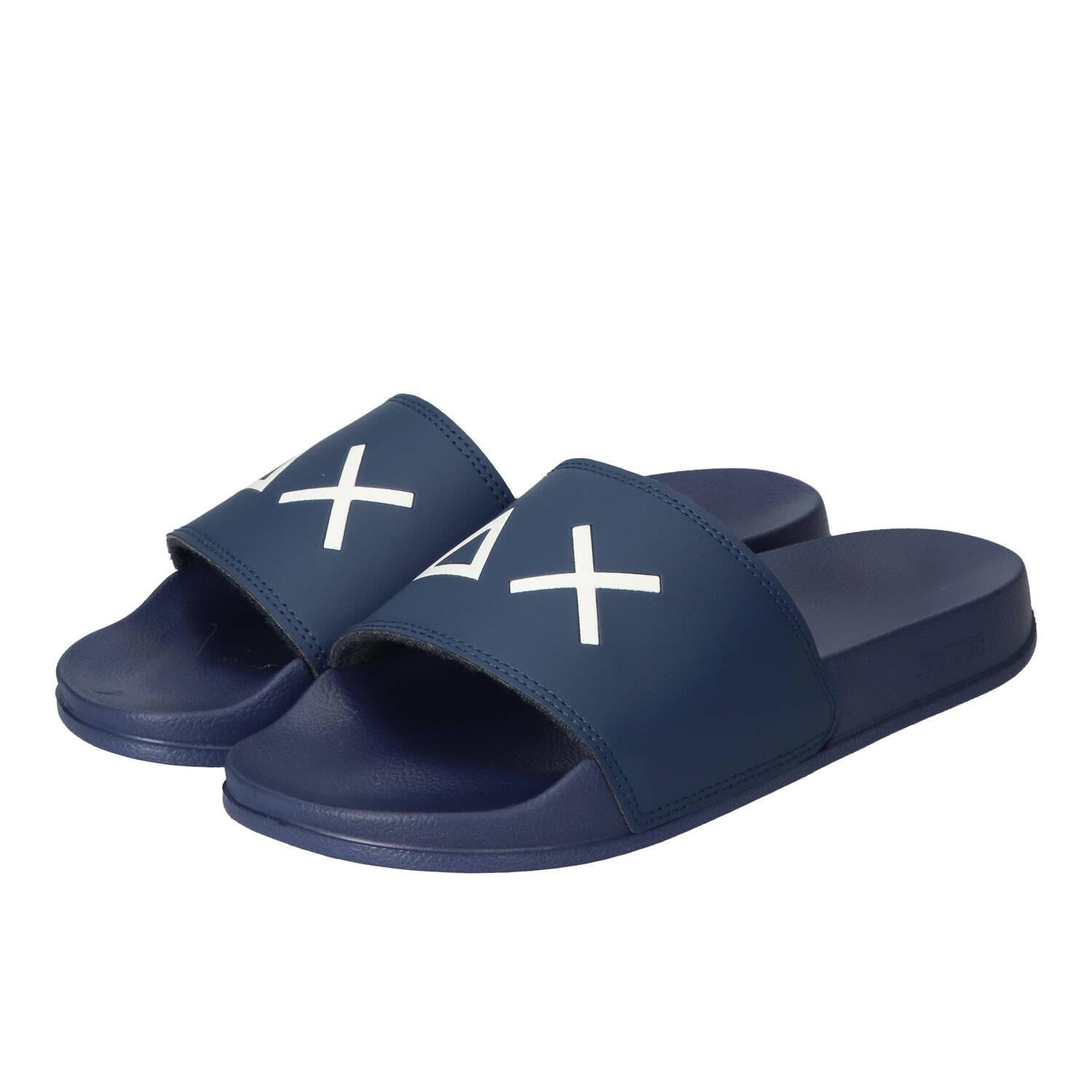 Slippers, Blauw
