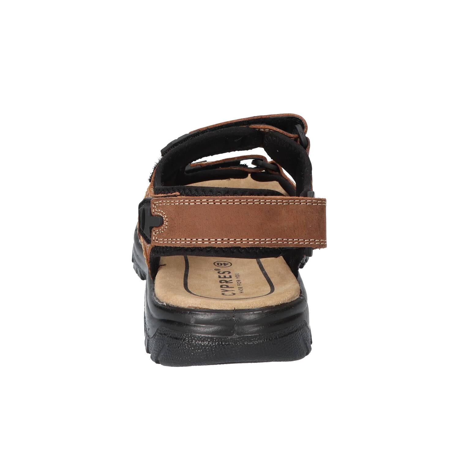 Sandalen, Cognac