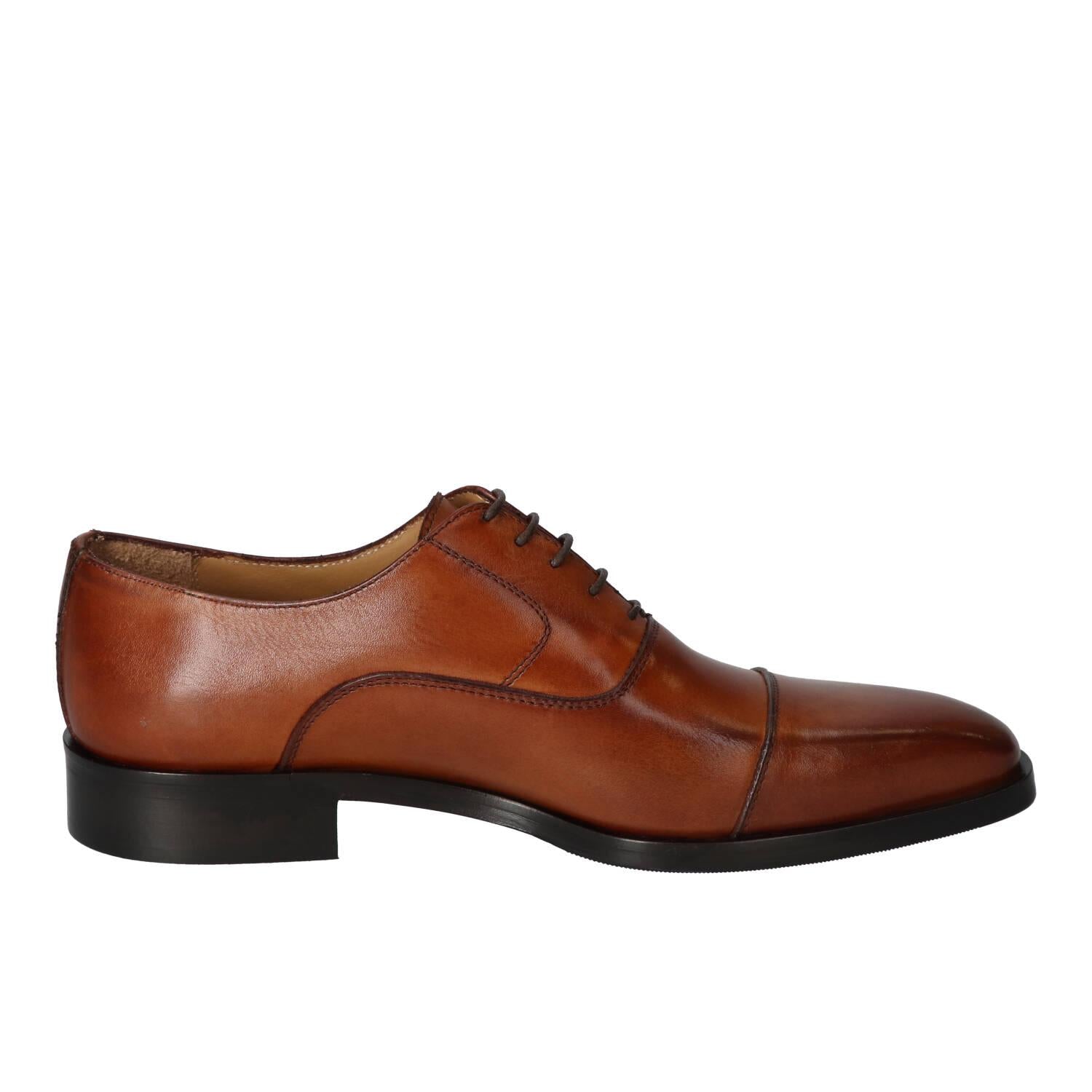 Veterschoenen, Cognac
