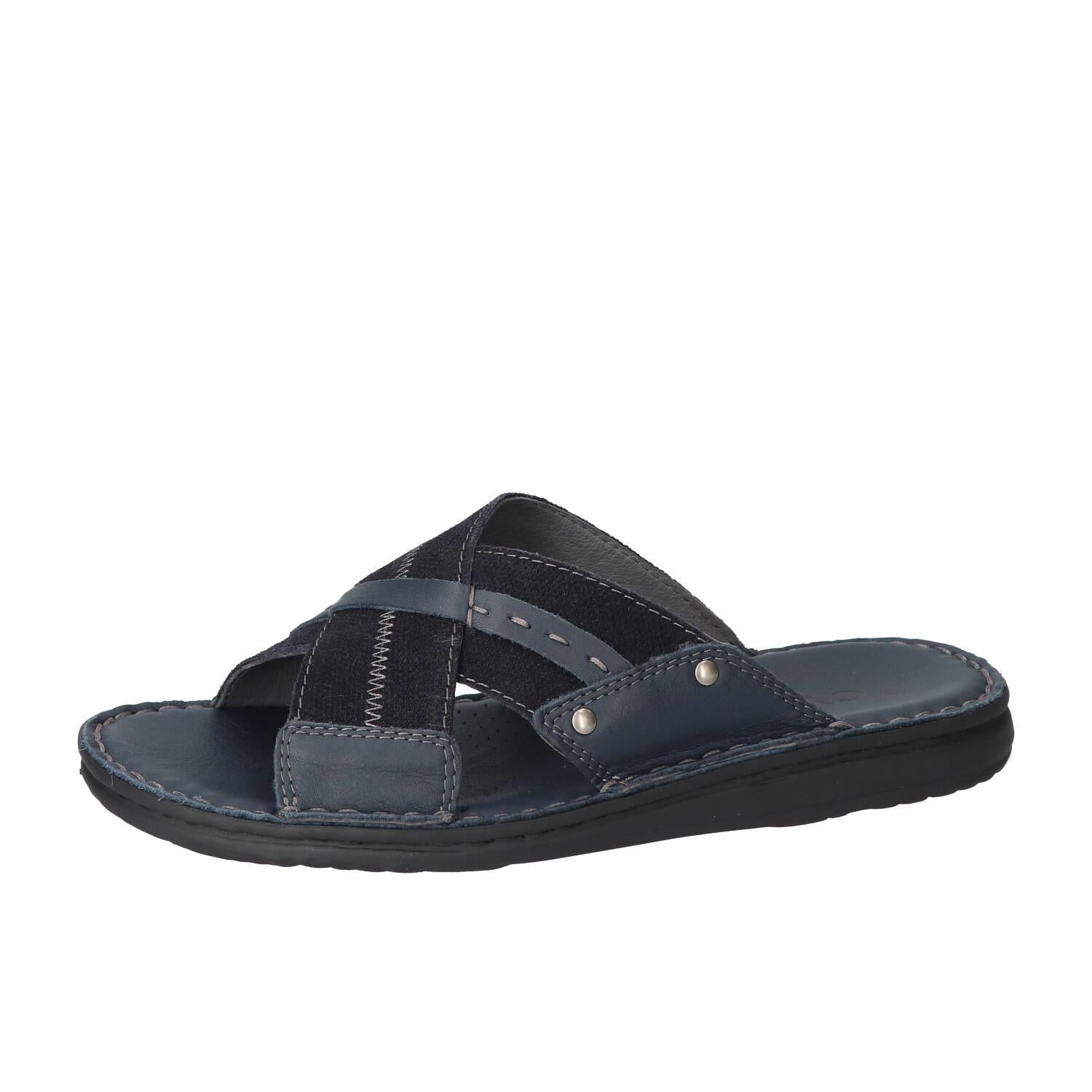 Slippers, Blauw