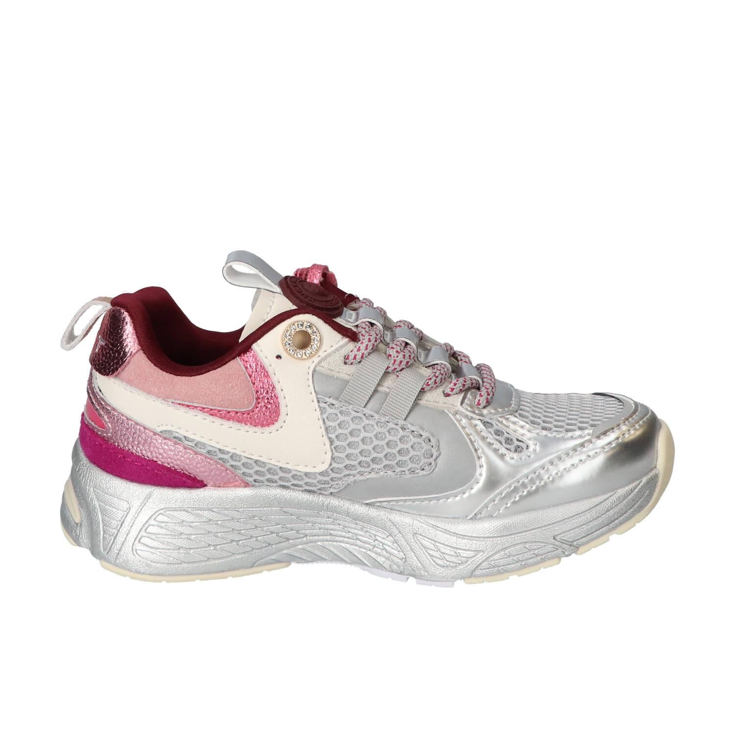 Sneakers Veter, Zilver