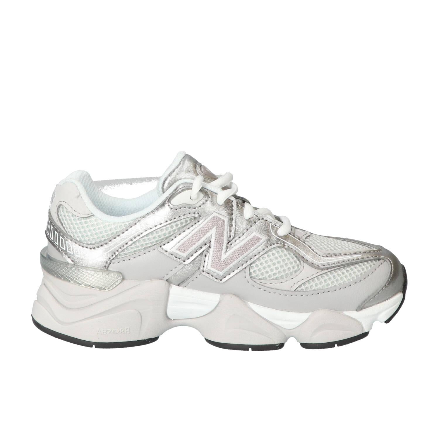Sneakers Veter, Zilver