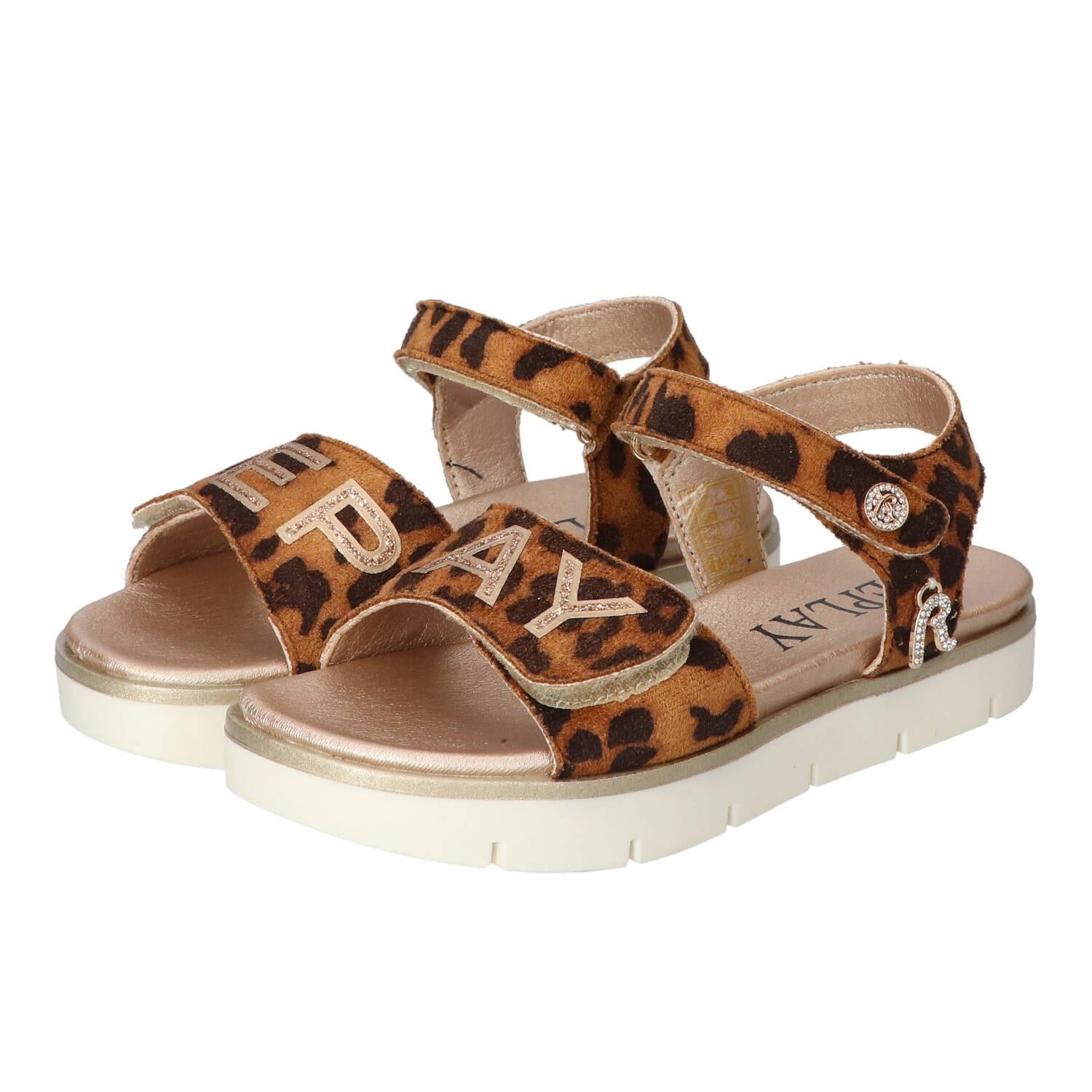 Sandalen, Cognac