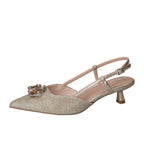 Slingback, Goud