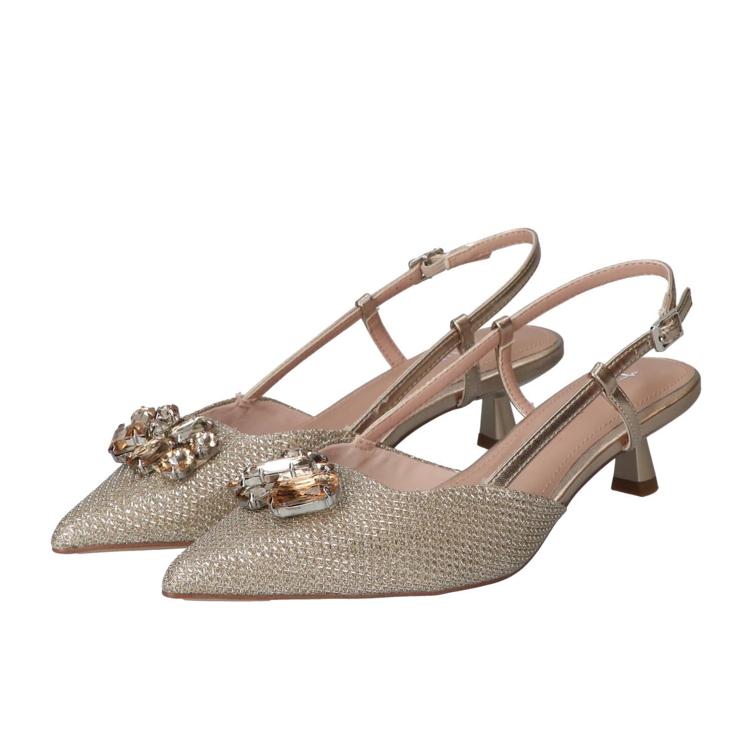 Slingback, Goud