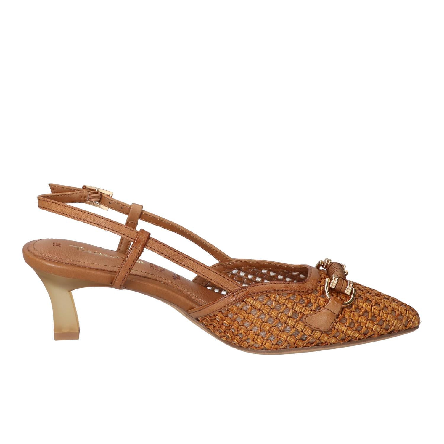 Slingback, Cognac