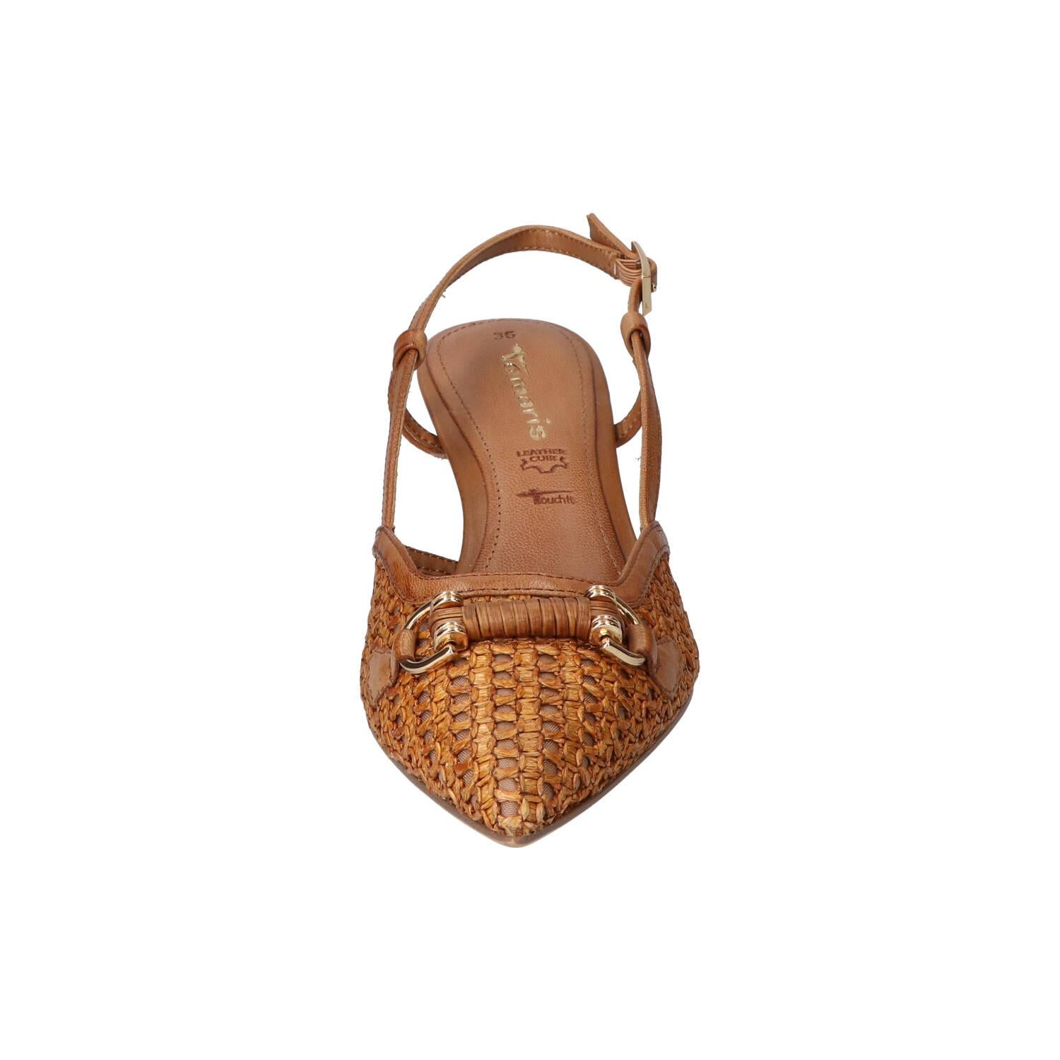Slingback, Cognac