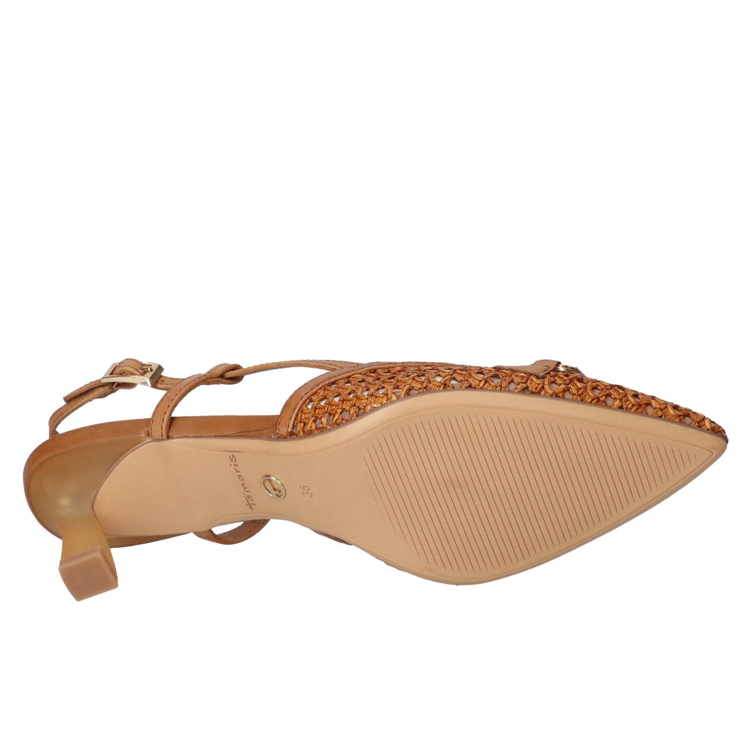 Slingback, Cognac