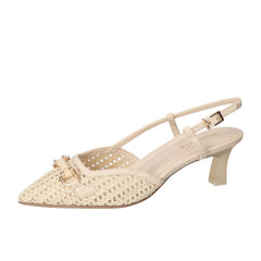 Slingback, Lichtbeige