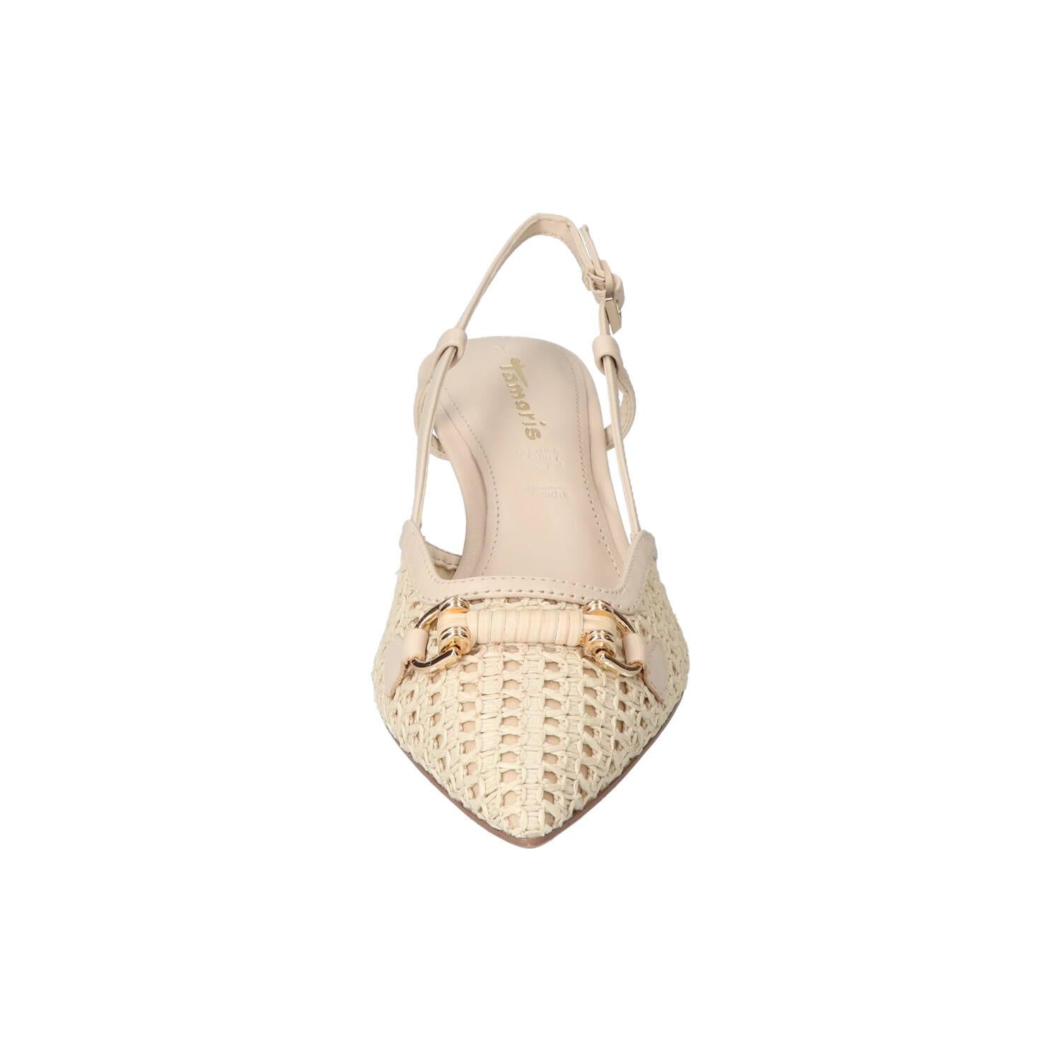 Slingback, Lichtbeige