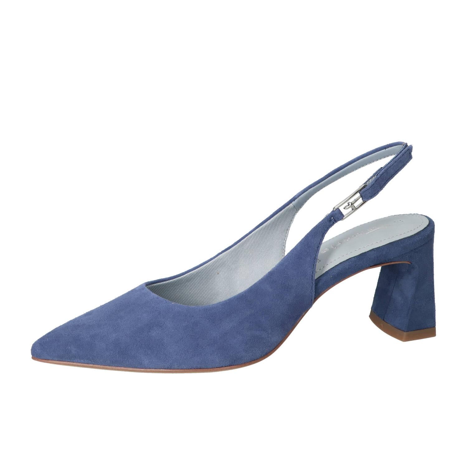 Slingback, Blauw