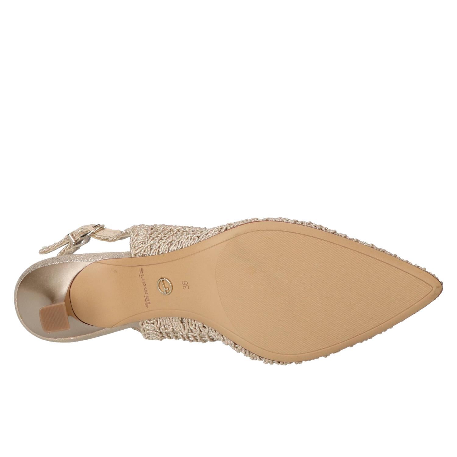 Slingback, Goud