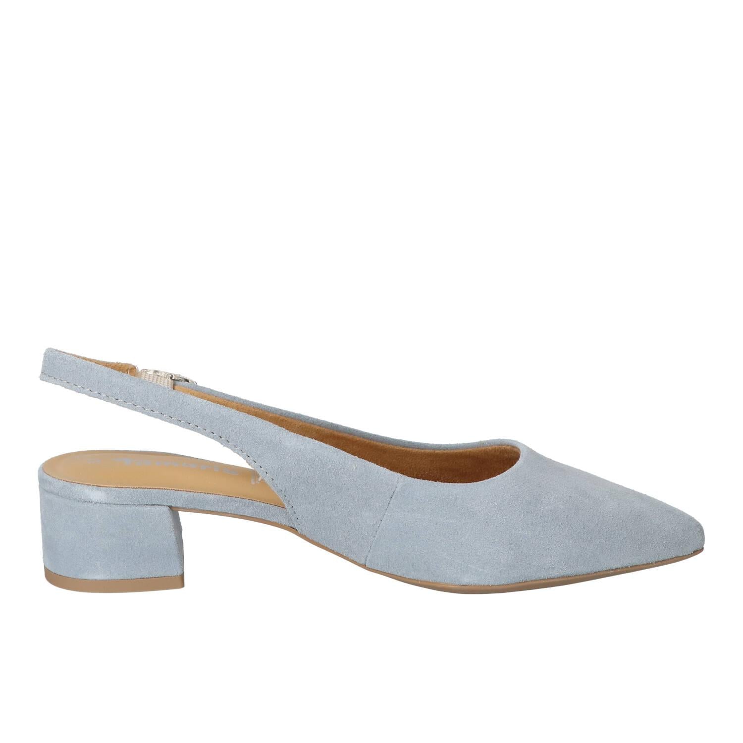 Slingback, Lichtblauw