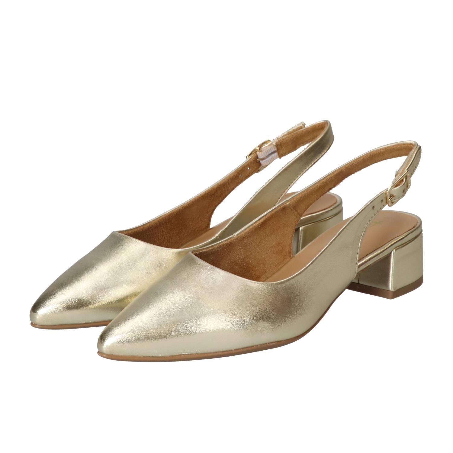 Slingback, Goud