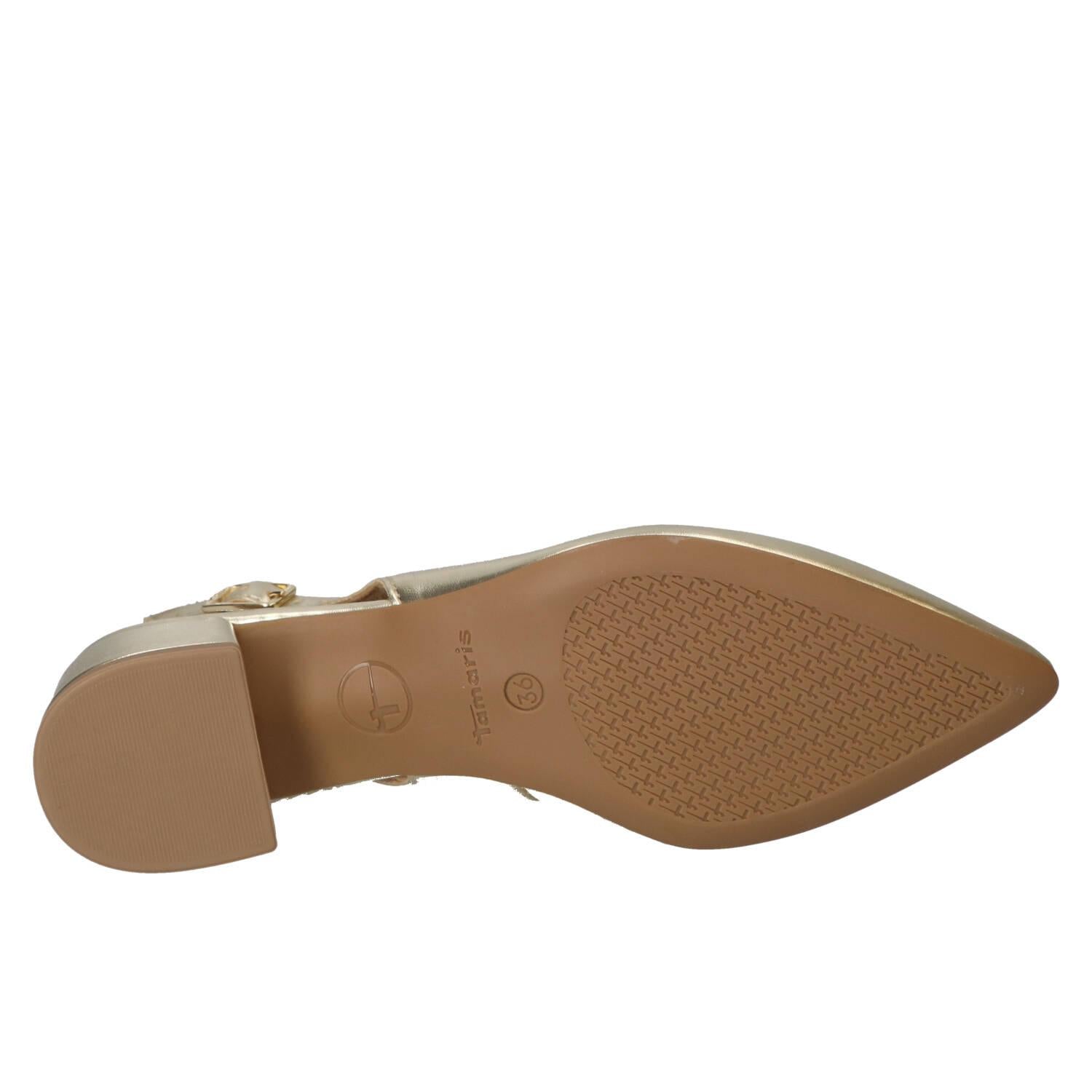 Slingback, Goud