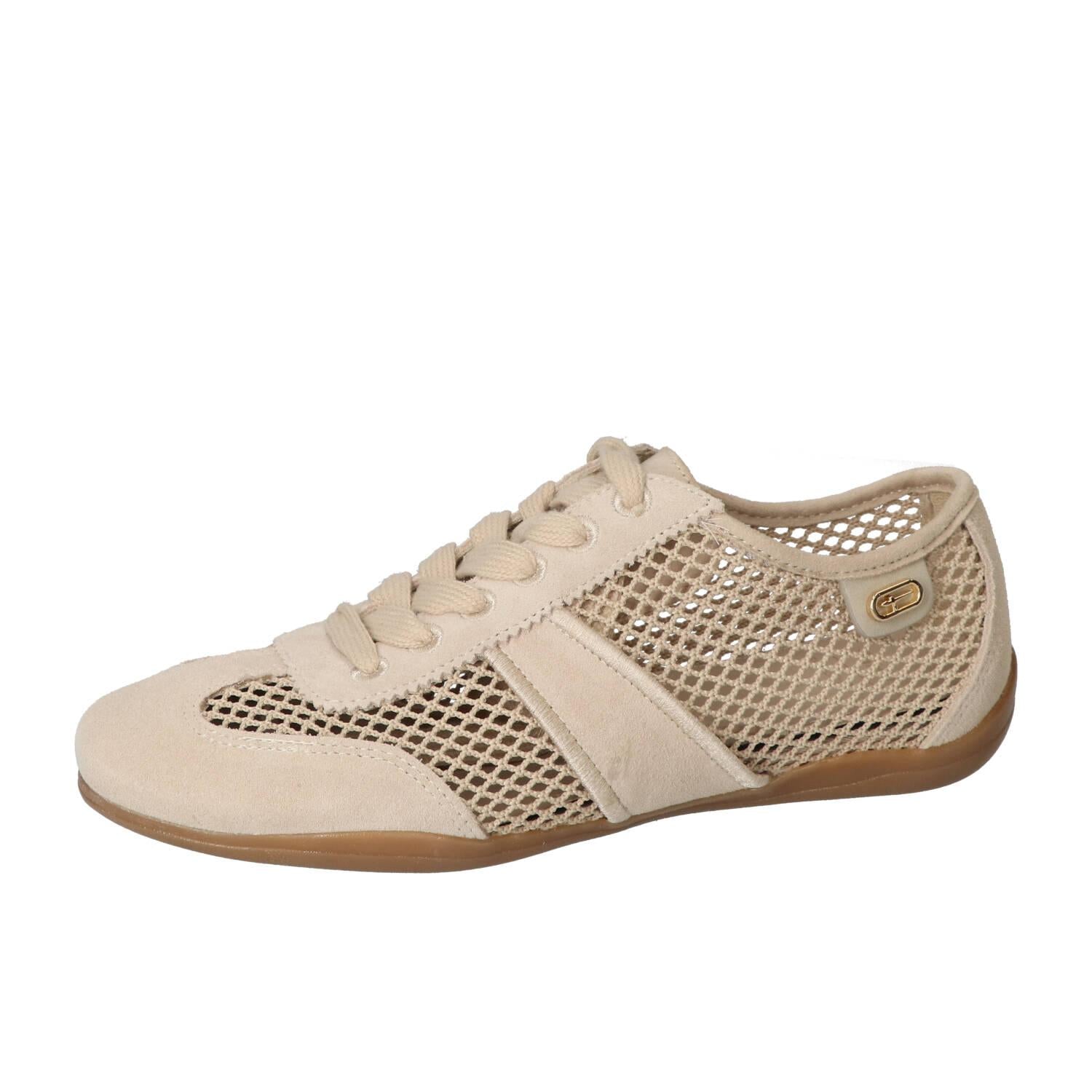 Veterschoenen, Lichtbeige