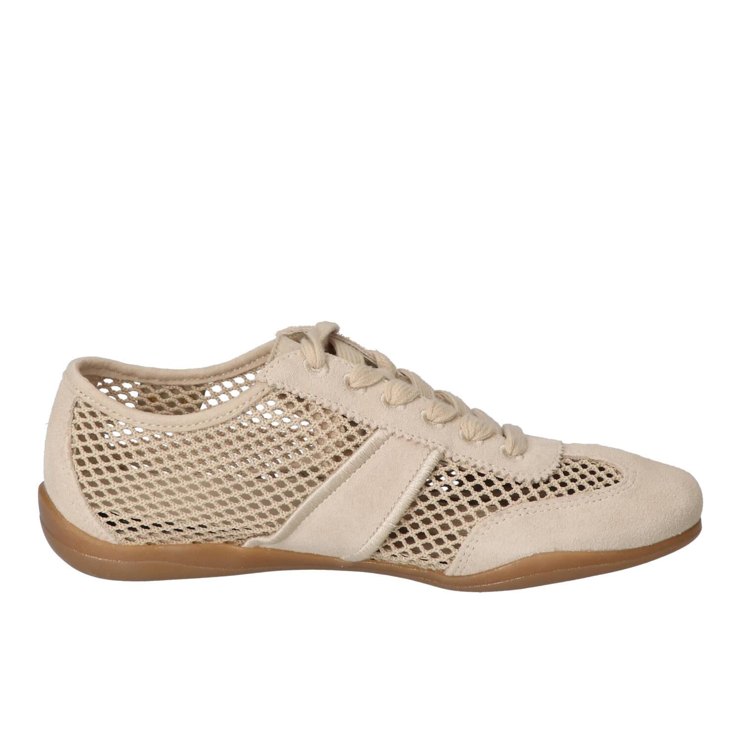 Veterschoenen, Lichtbeige