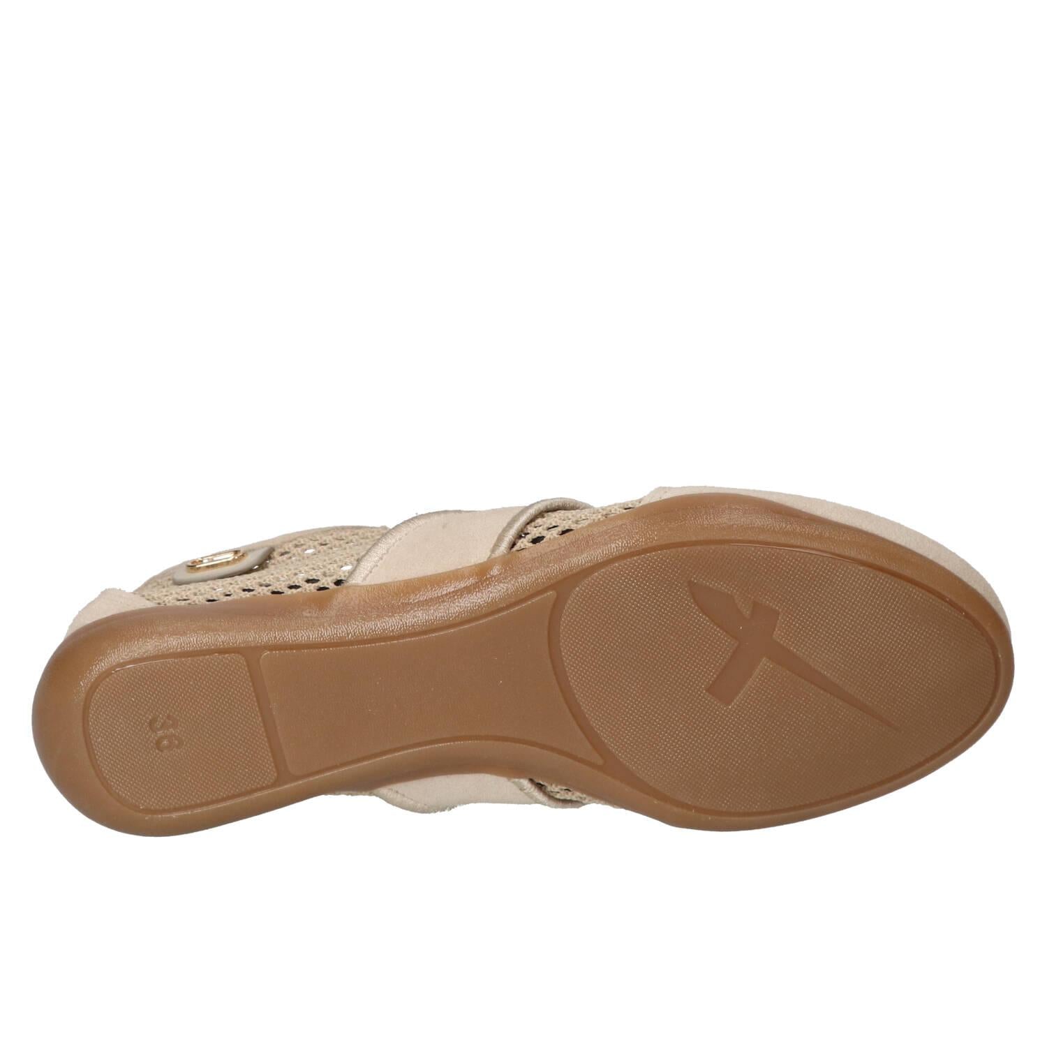 Veterschoenen, Lichtbeige