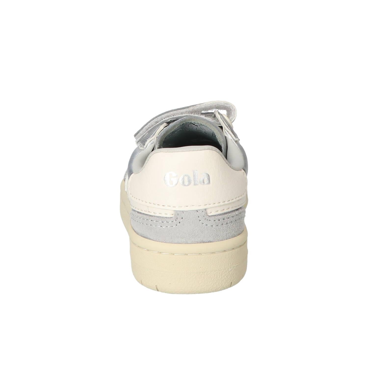 Sneakers Velcro, Zilver