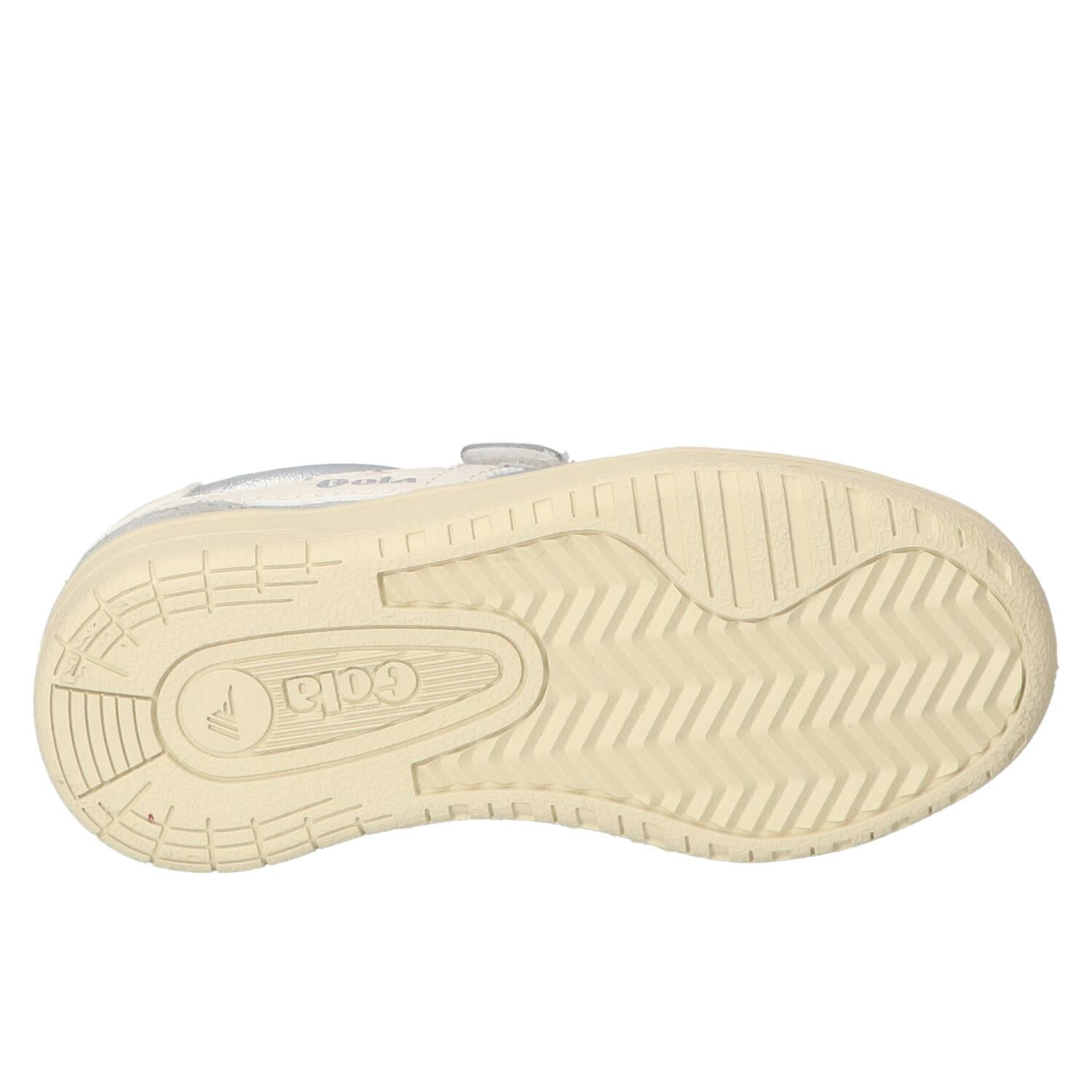 Sneakers Velcro, Zilver