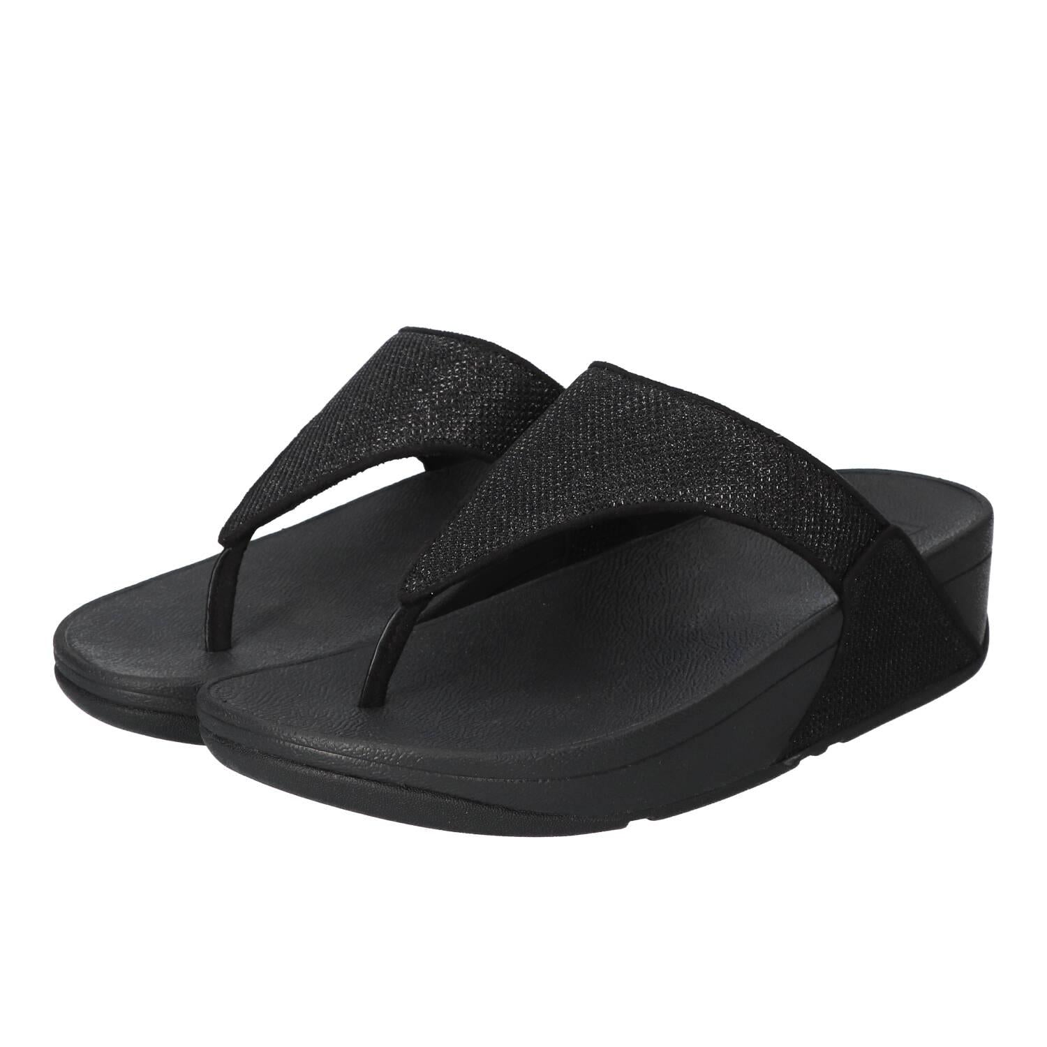 Slippers, Zwart
