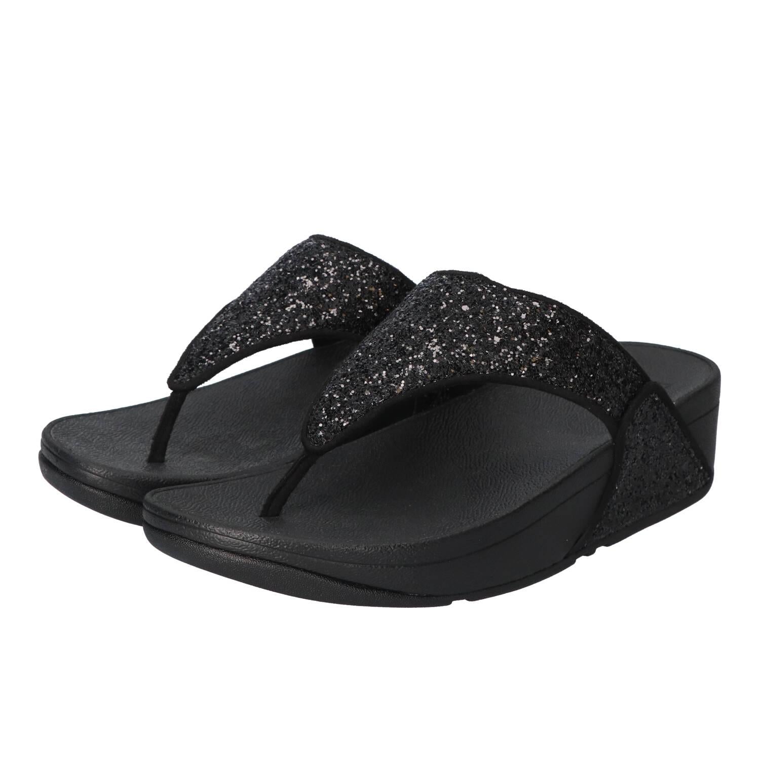 Slippers, Zwart