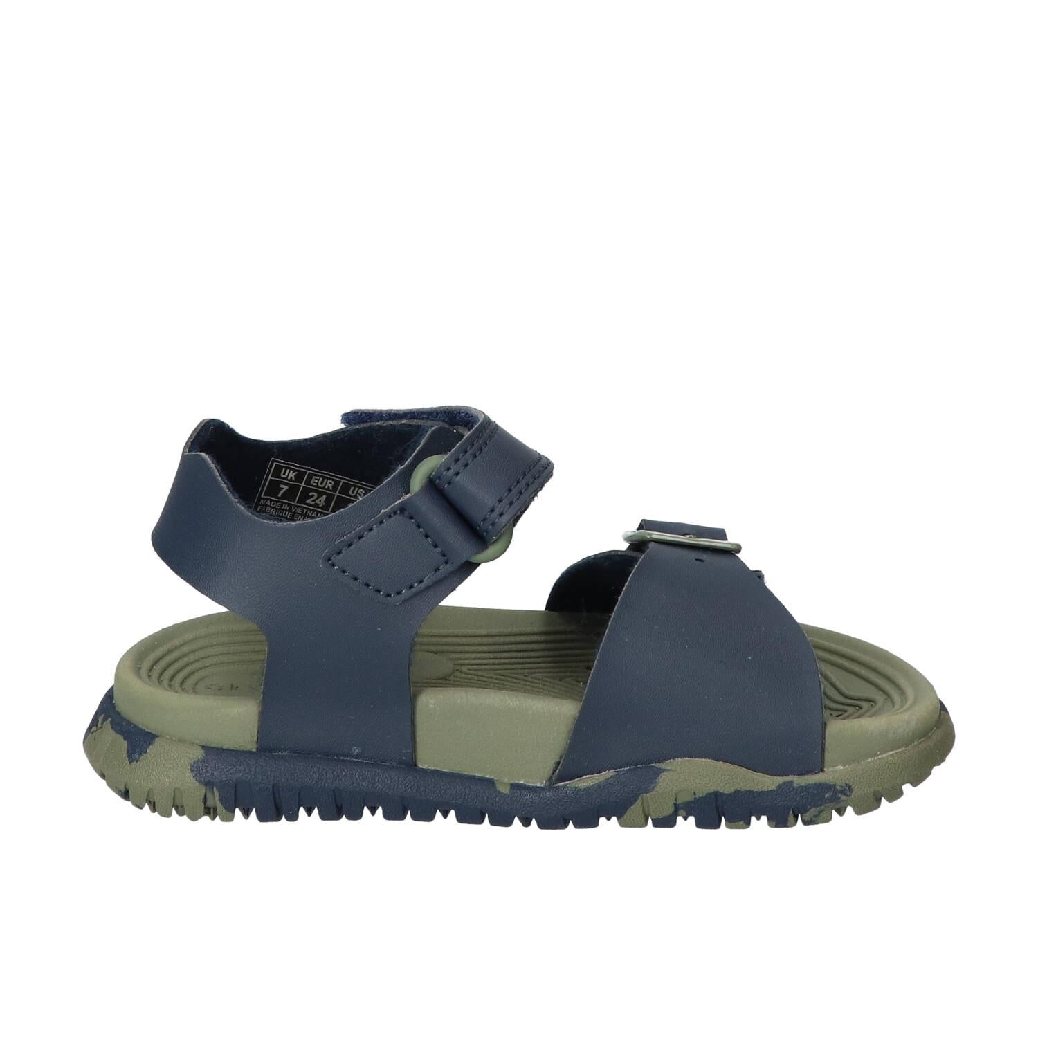Sandalen, Blauw