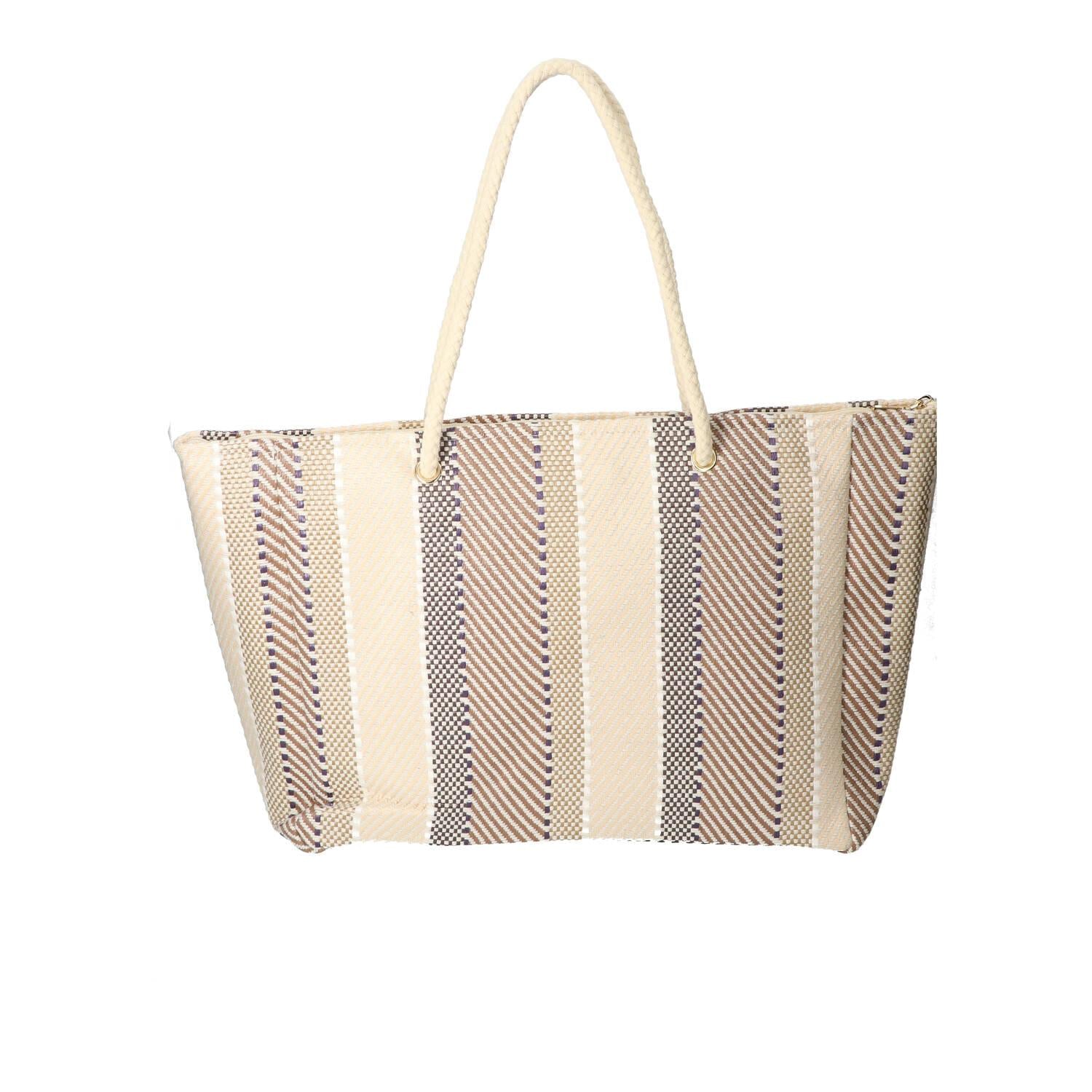 Shoppers - Strandtassen, Lichtbeige