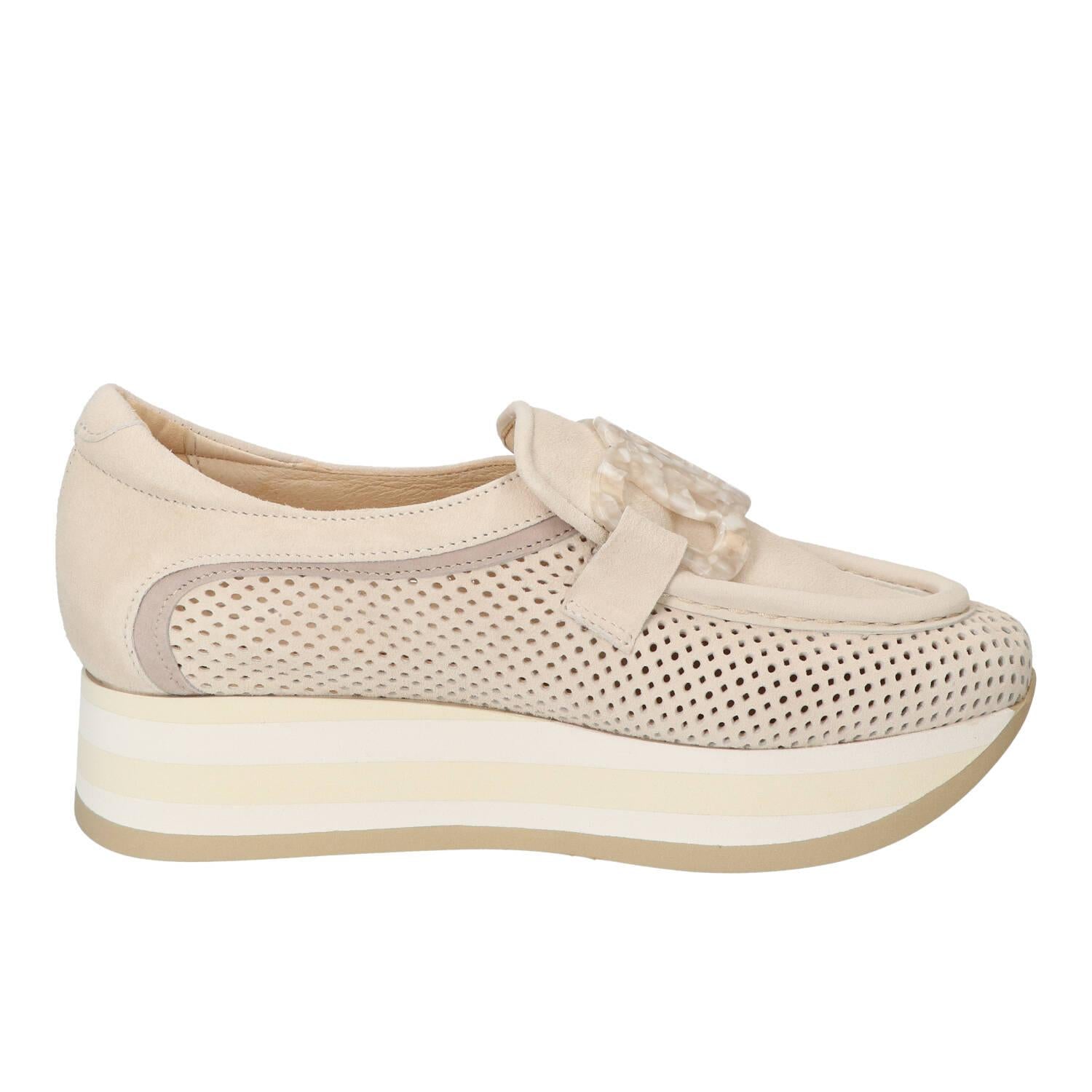Instapschoenen, Lichtbeige