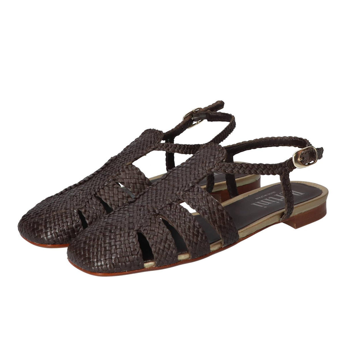 Sandalen, Donkerbruin