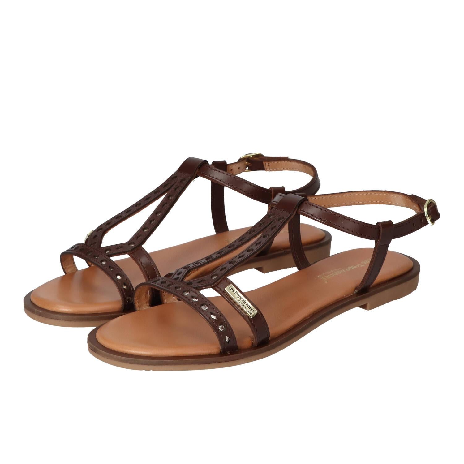 Sandalen, Donkerbruin