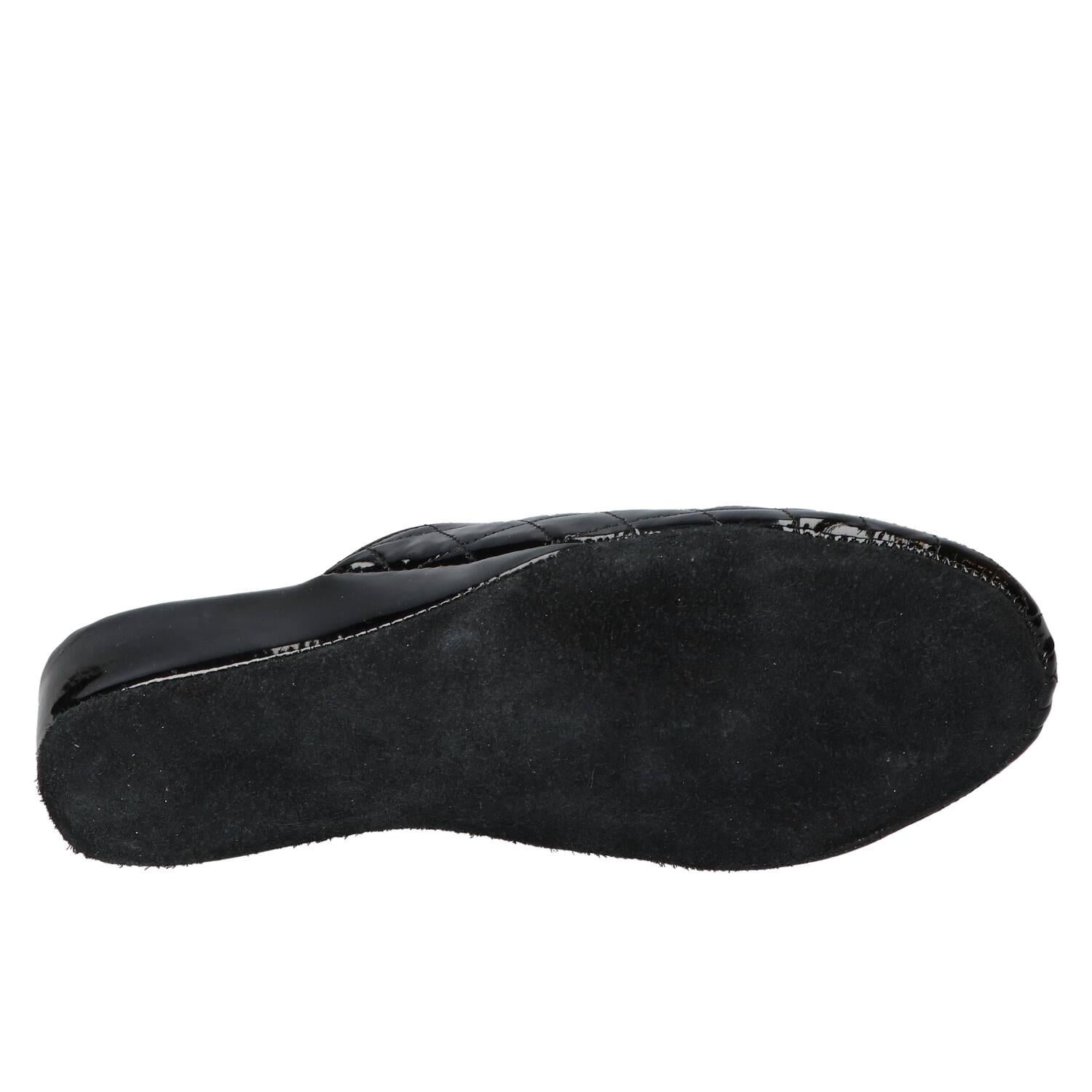 Pantoffels, Zwart
