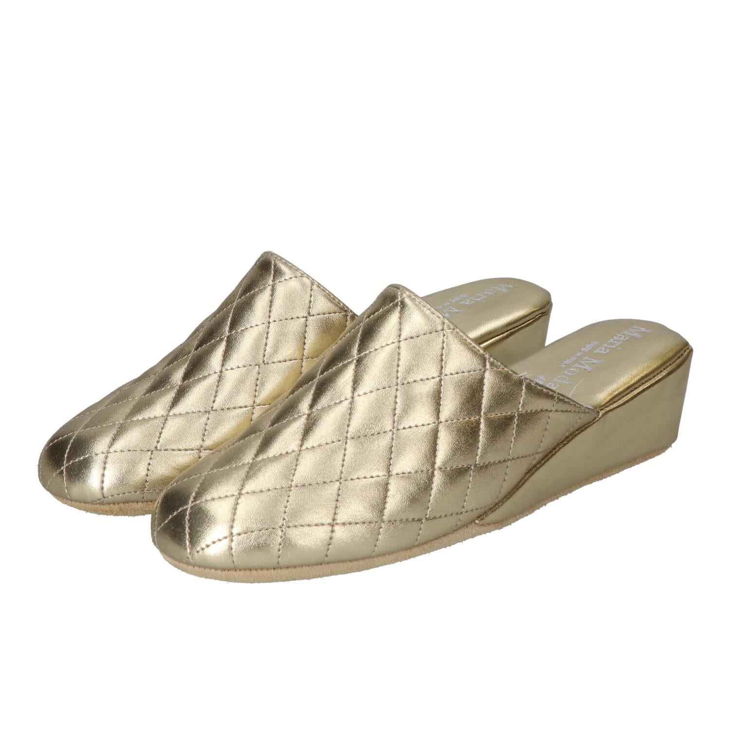 Pantoffels, Goud
