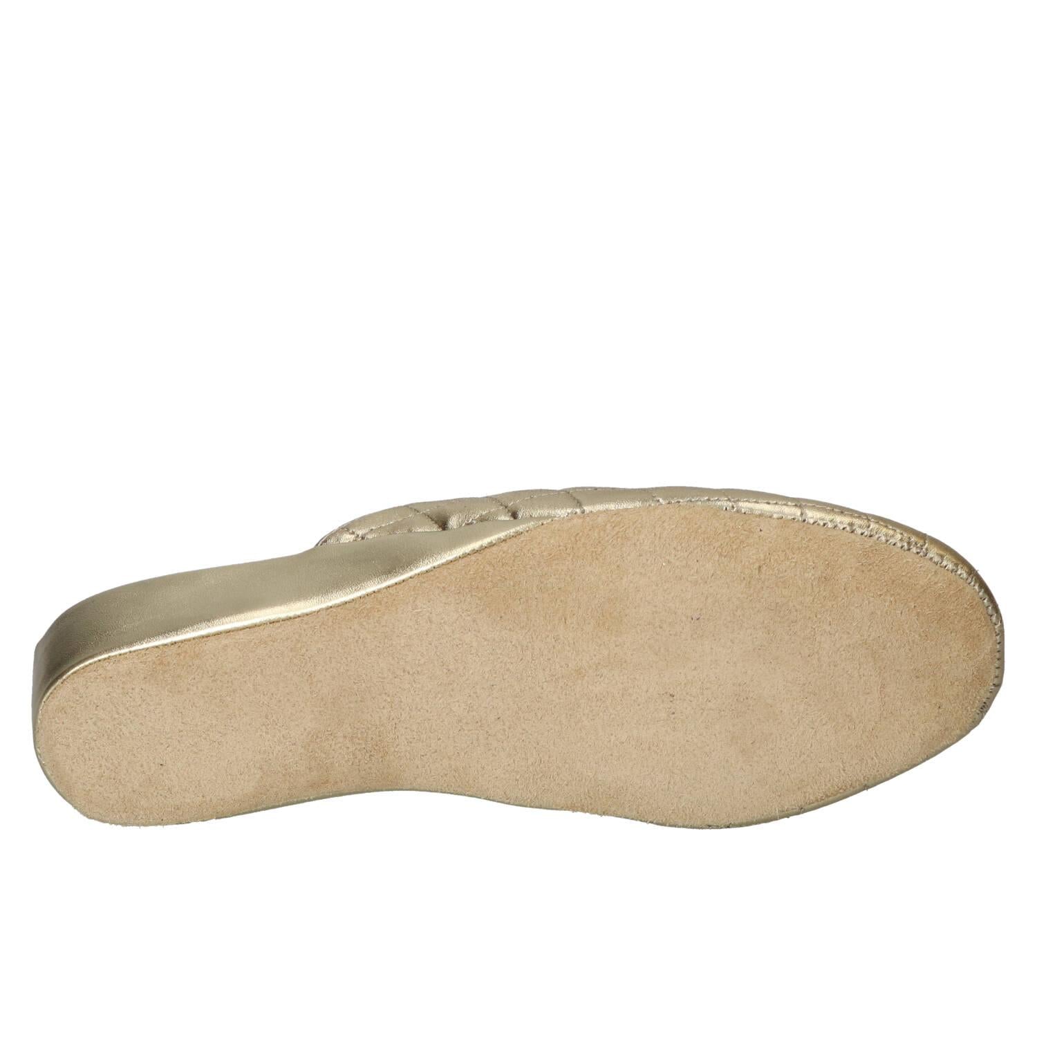 Pantoffels, Goud