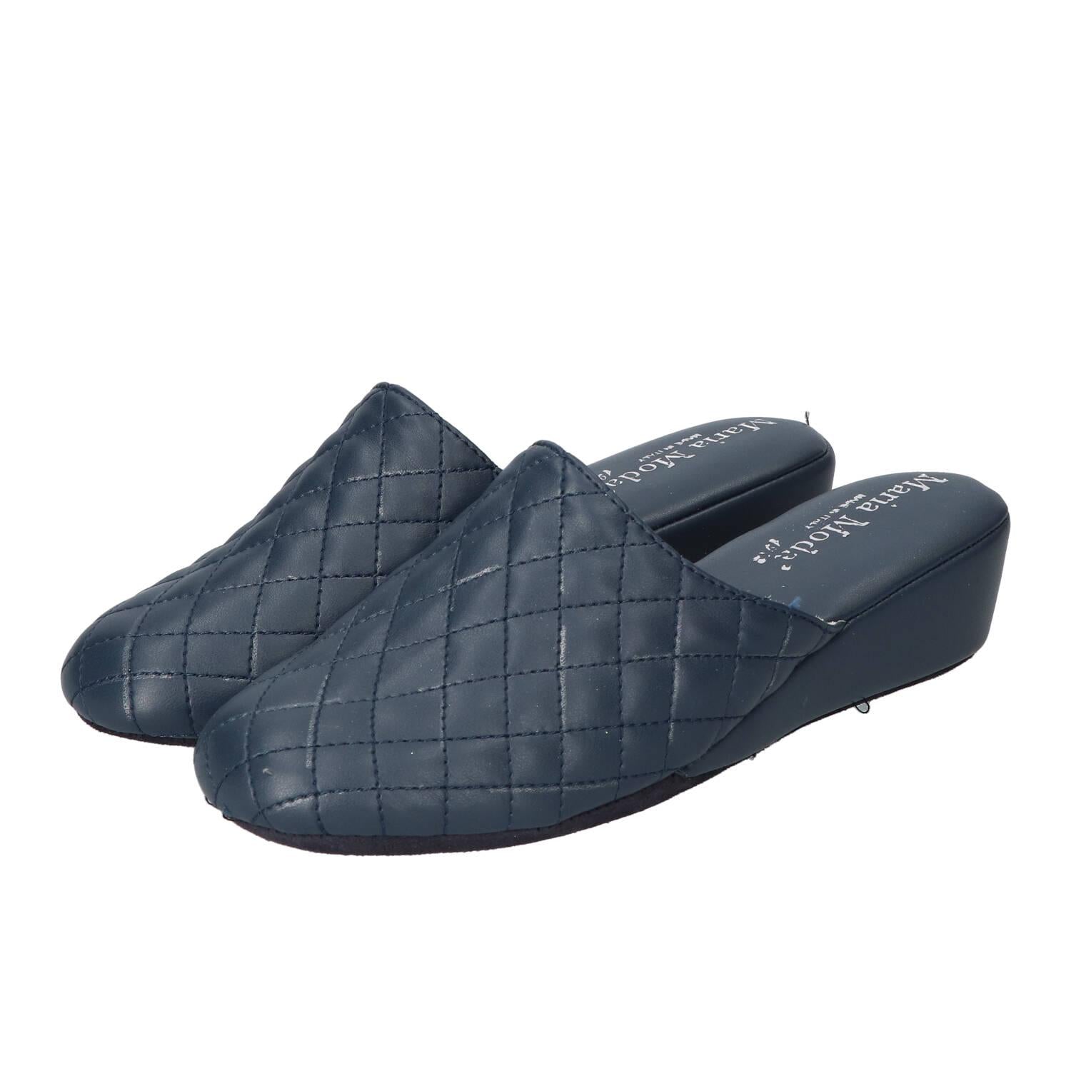 Pantoffels, Blauw