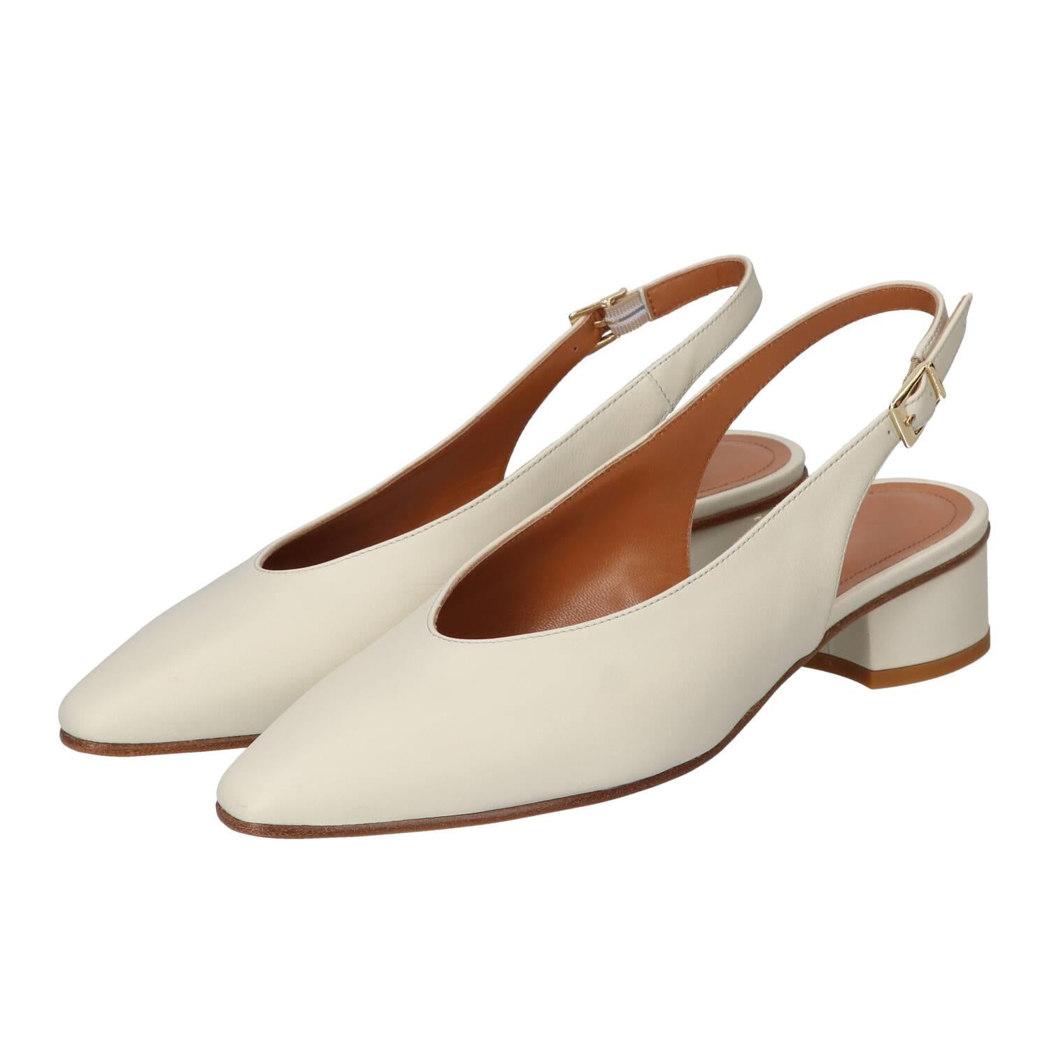 Slingback, Off White