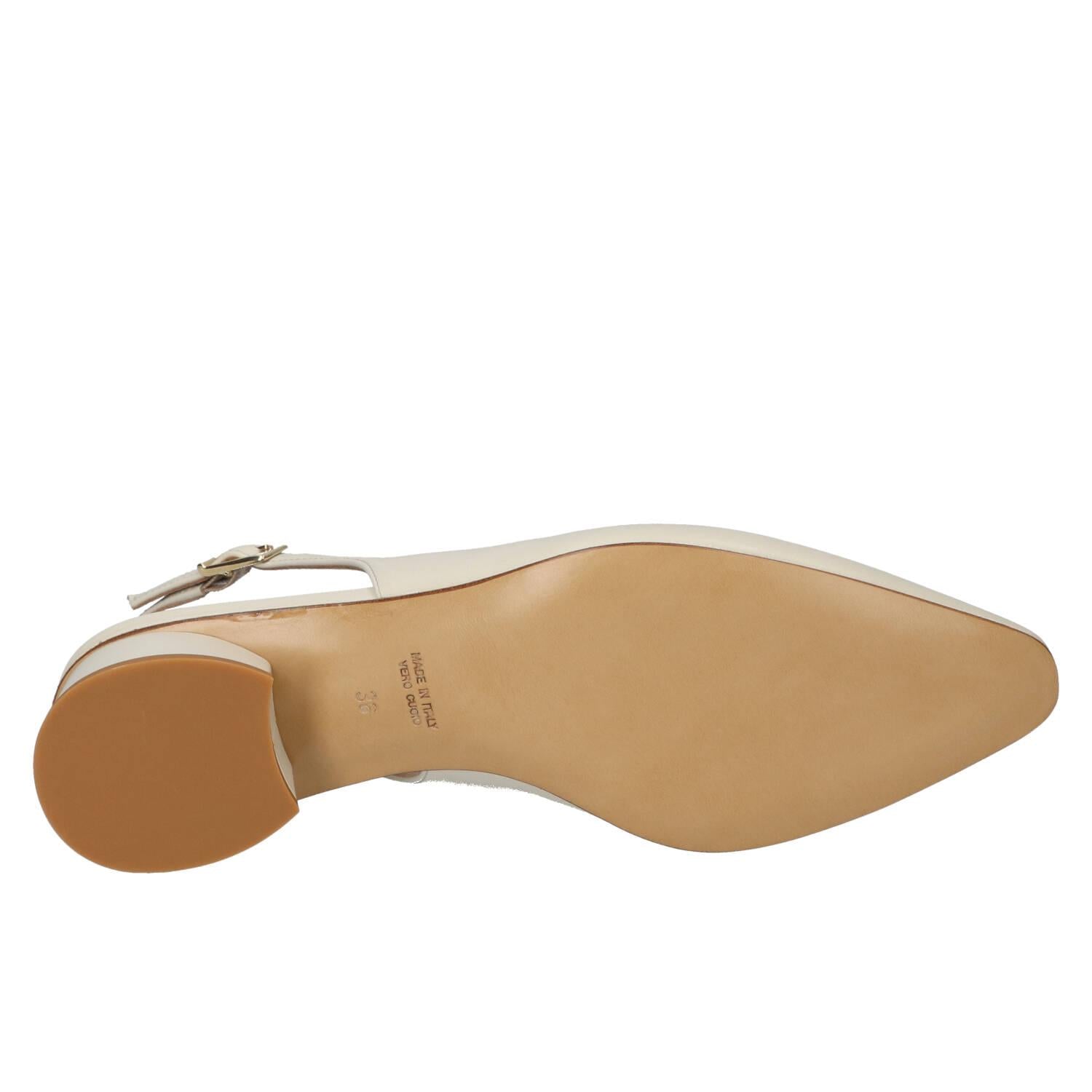 Slingback, Off White