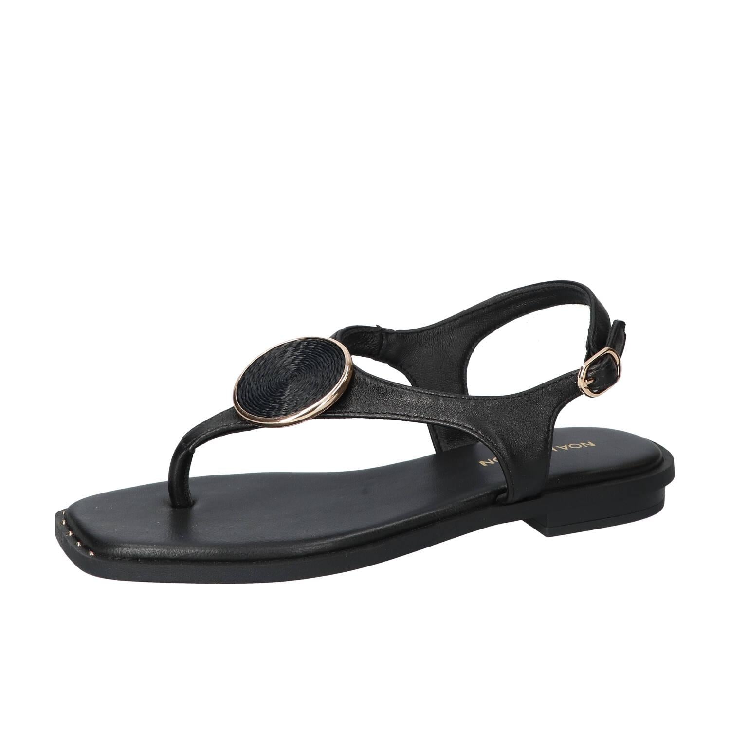 Sandalen, Zwart