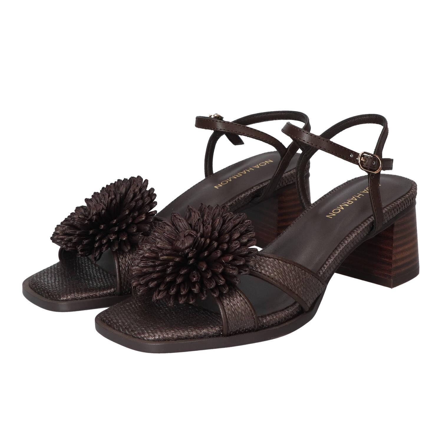 Sandalen, Donkerbruin